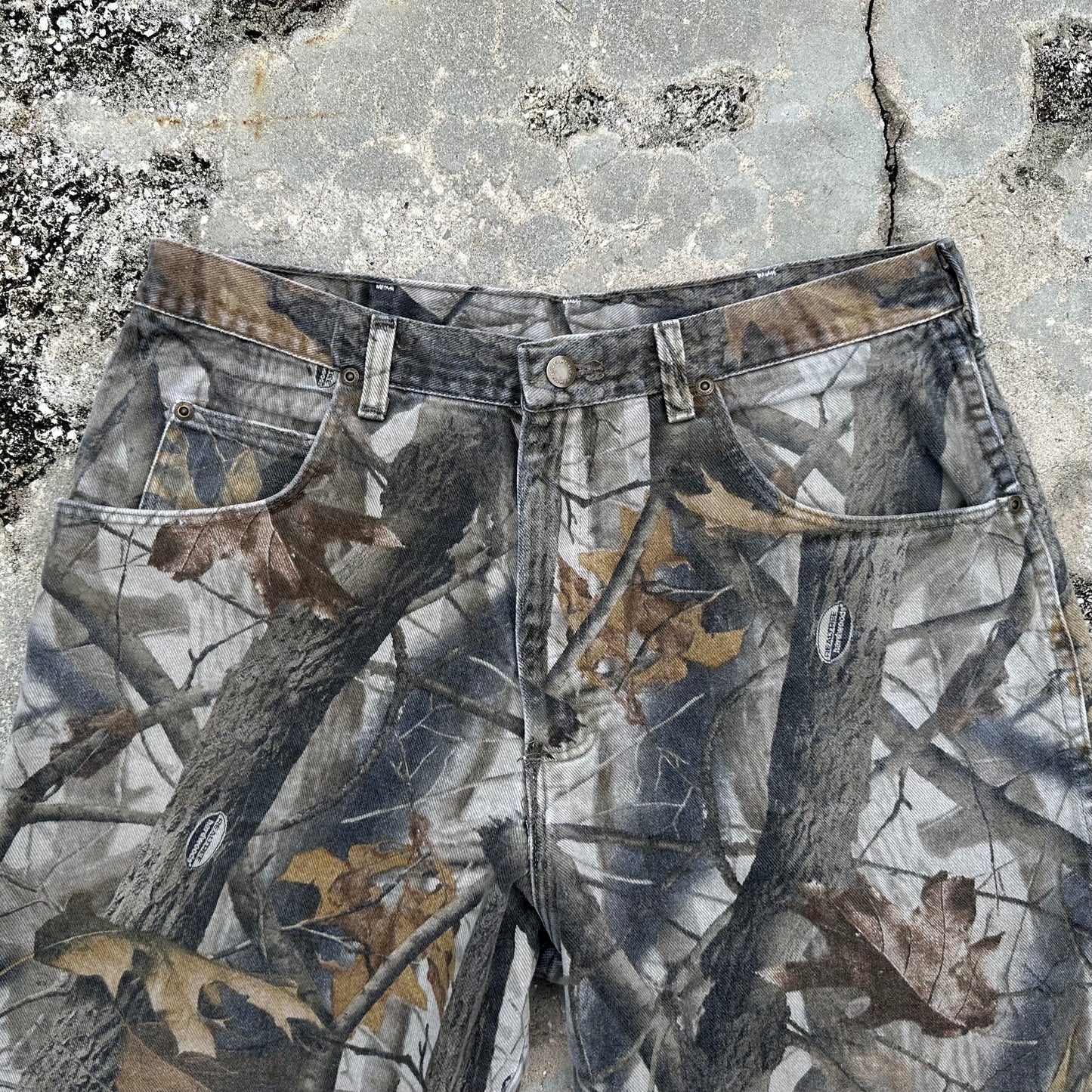 Wrangler x Realtree Camo Double Knee Jeans 36x32