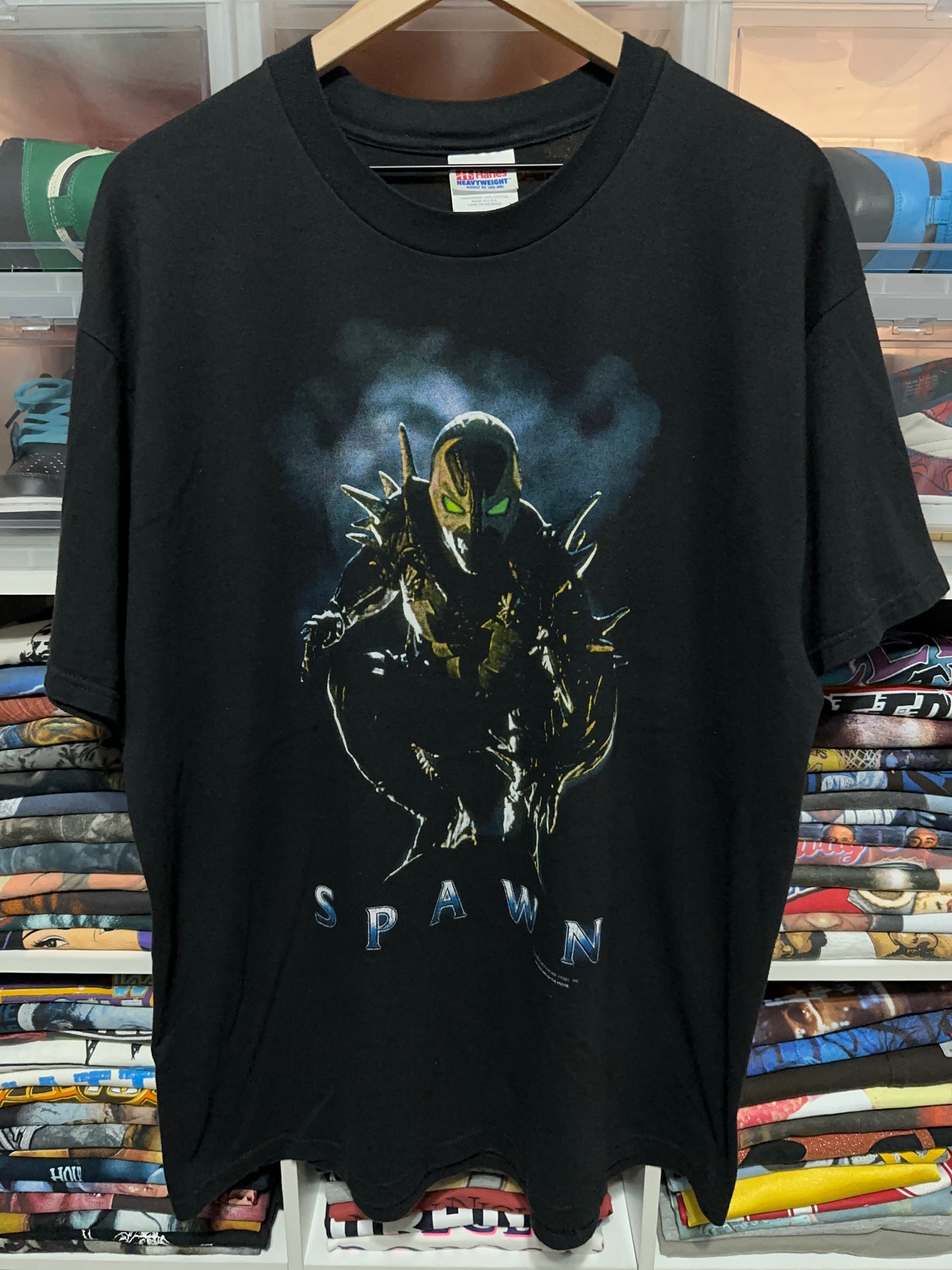Vintage Todd McFarlane Spawn Movie Promo Graphic Tee XL
