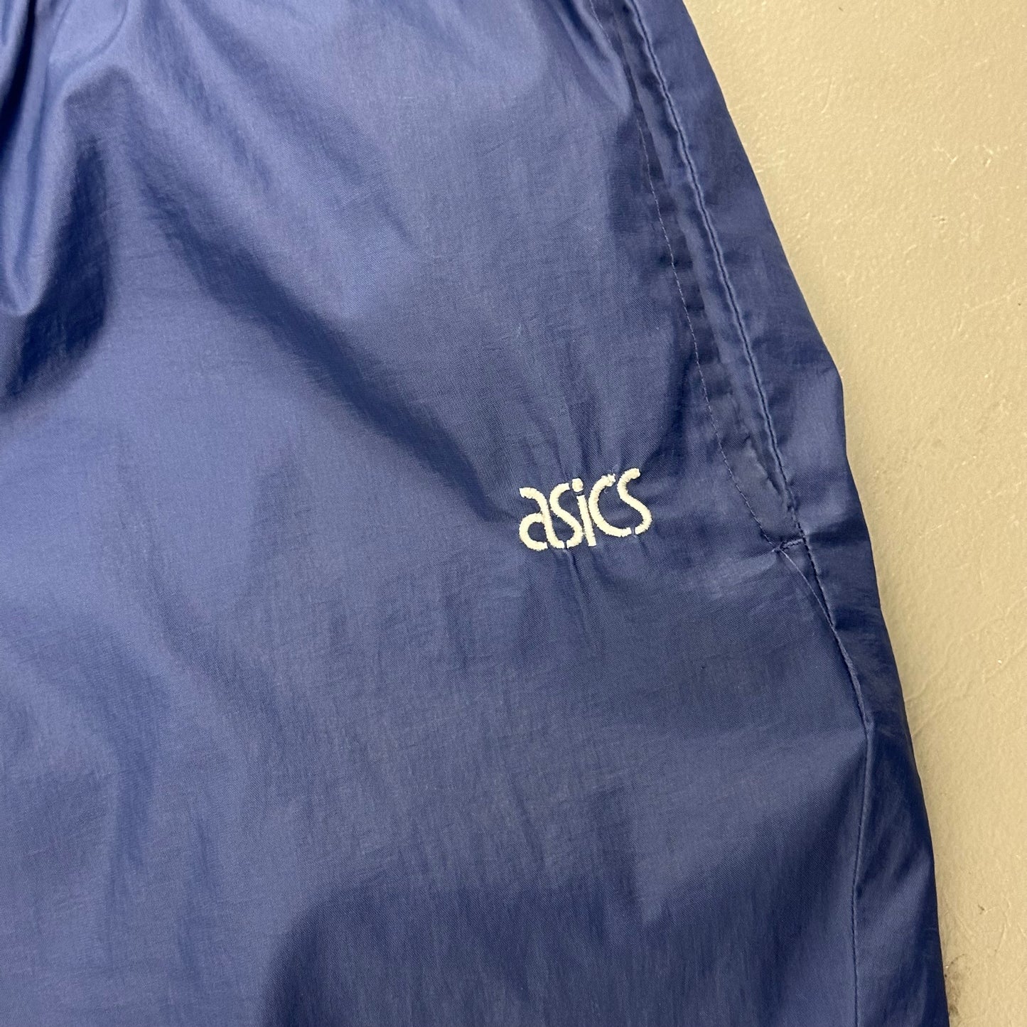 Vintage Asics Nylon Windbreaker Track Pants Large