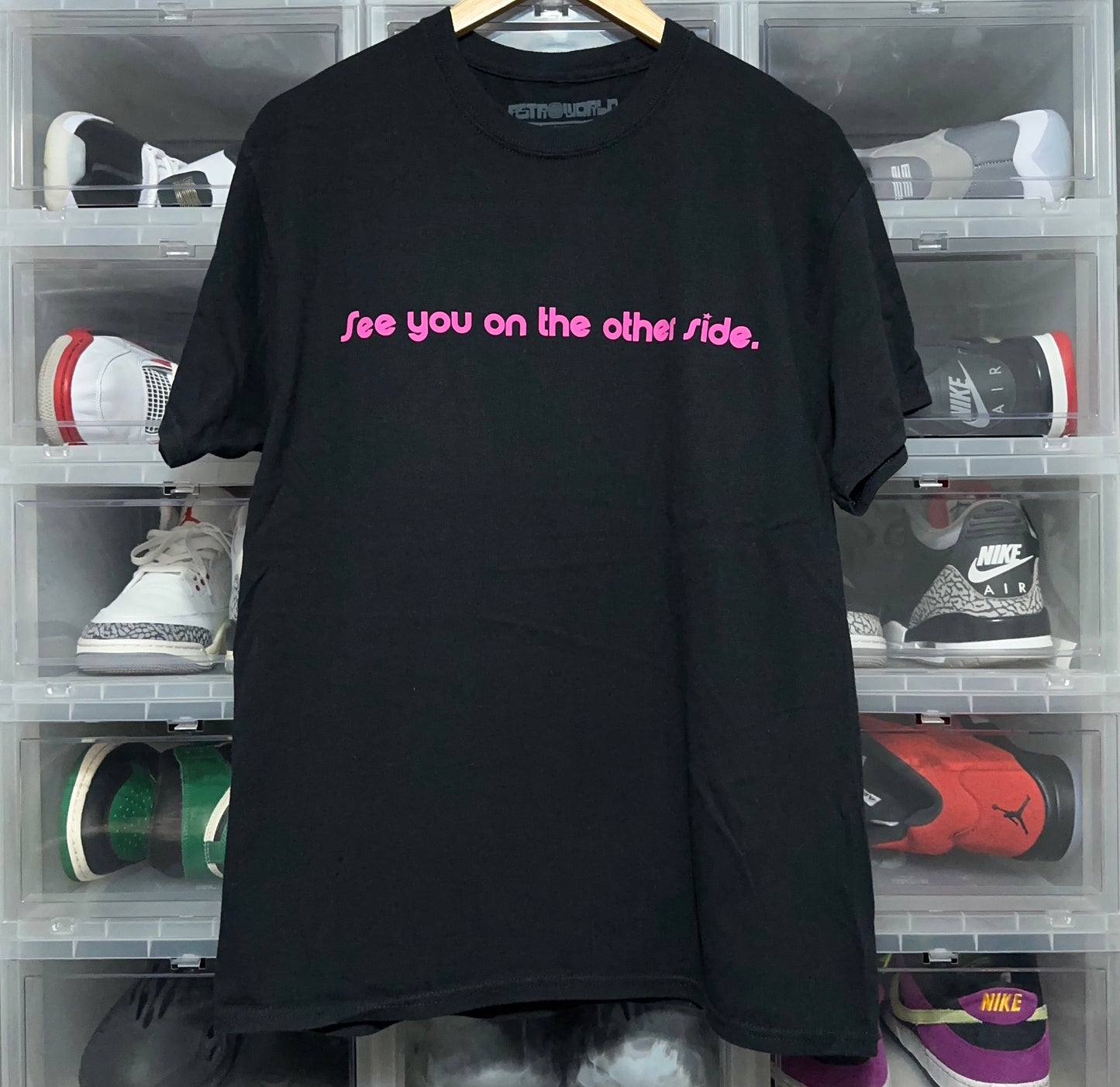 Travis Scott Cactus Jack Utopia Lollipop See You On The Other Side Graphic Tee Medium