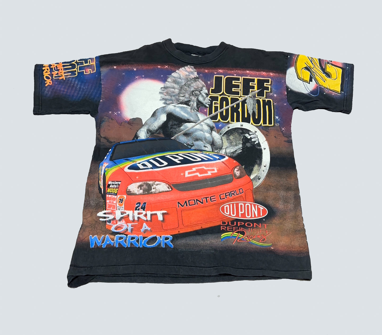Vintage Jeff Gordon Spirit of a Warrior NASCAR Racing Tee XL