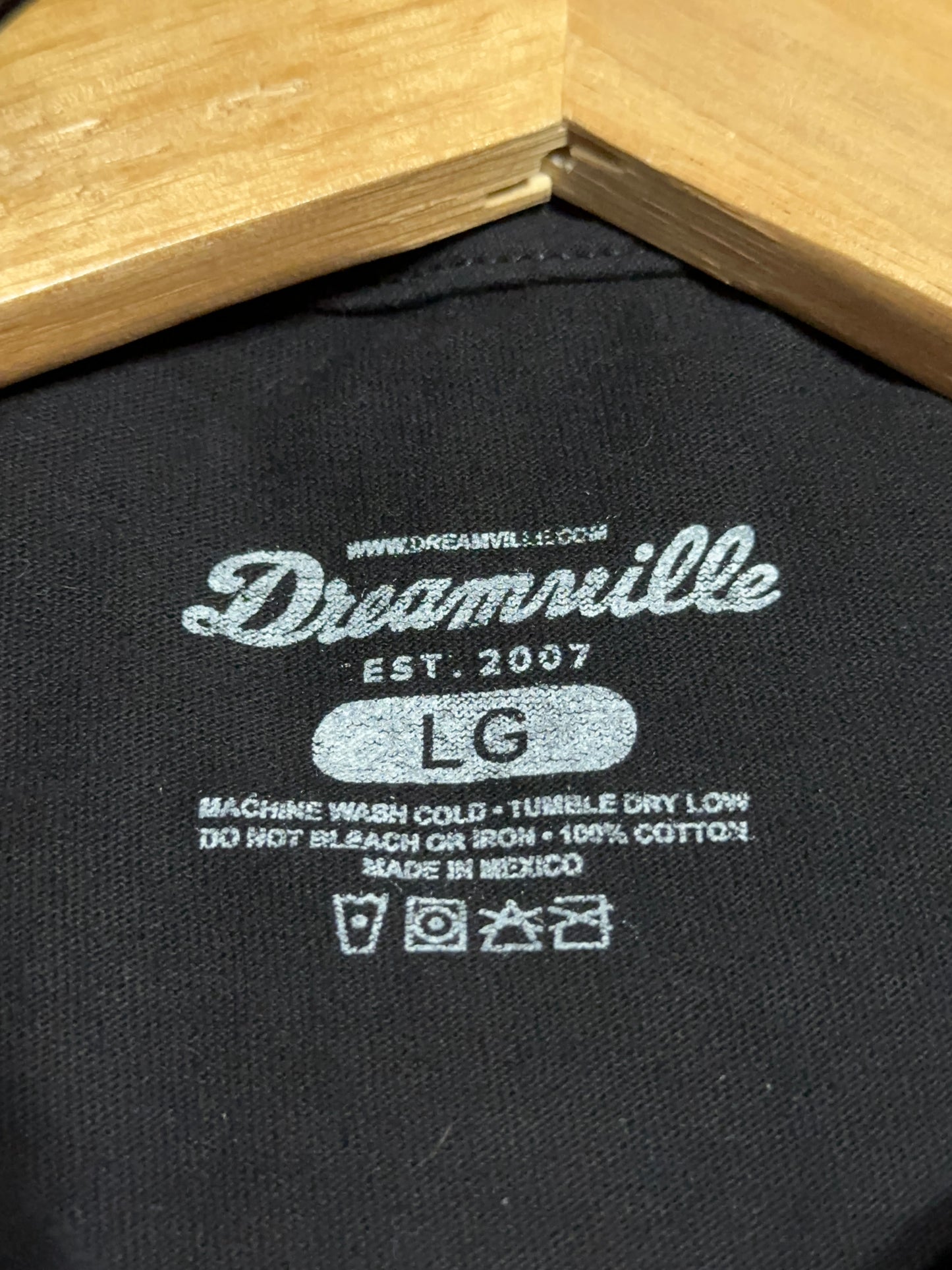 J Cole Dreamville KOD Tour Official Merch Photo Graphic Tee Large