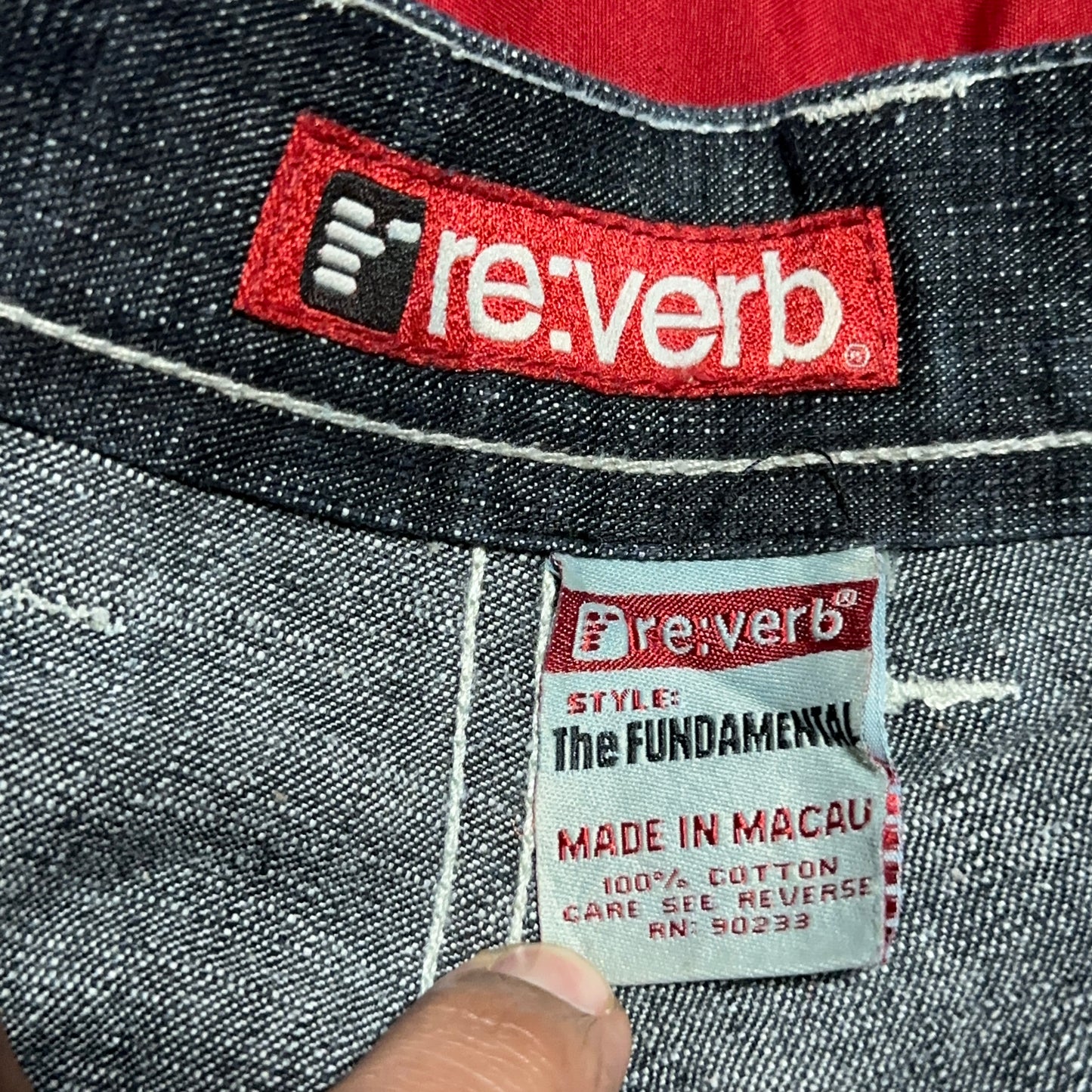 Y2K REVERB Loose Fit Wide Leg Baggy Jeans Size 34