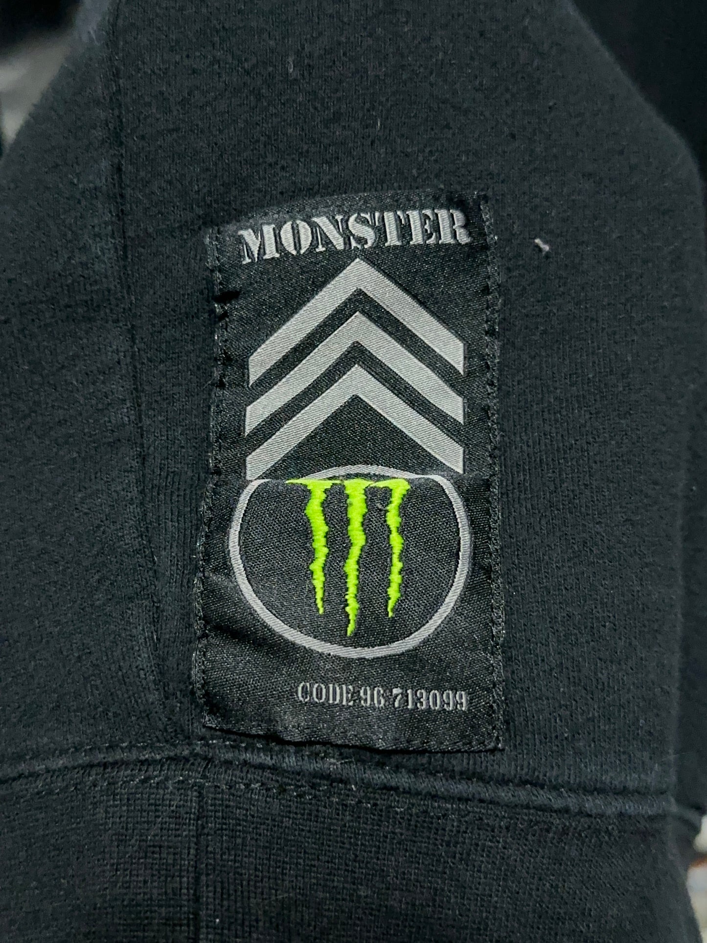 Y2K Monster Energy Drink Logo Hoodie XL