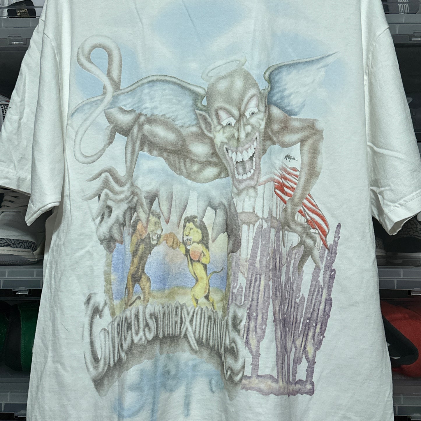 Travis Scott Utopia Circus Maximus Tour Goblin Tee XL