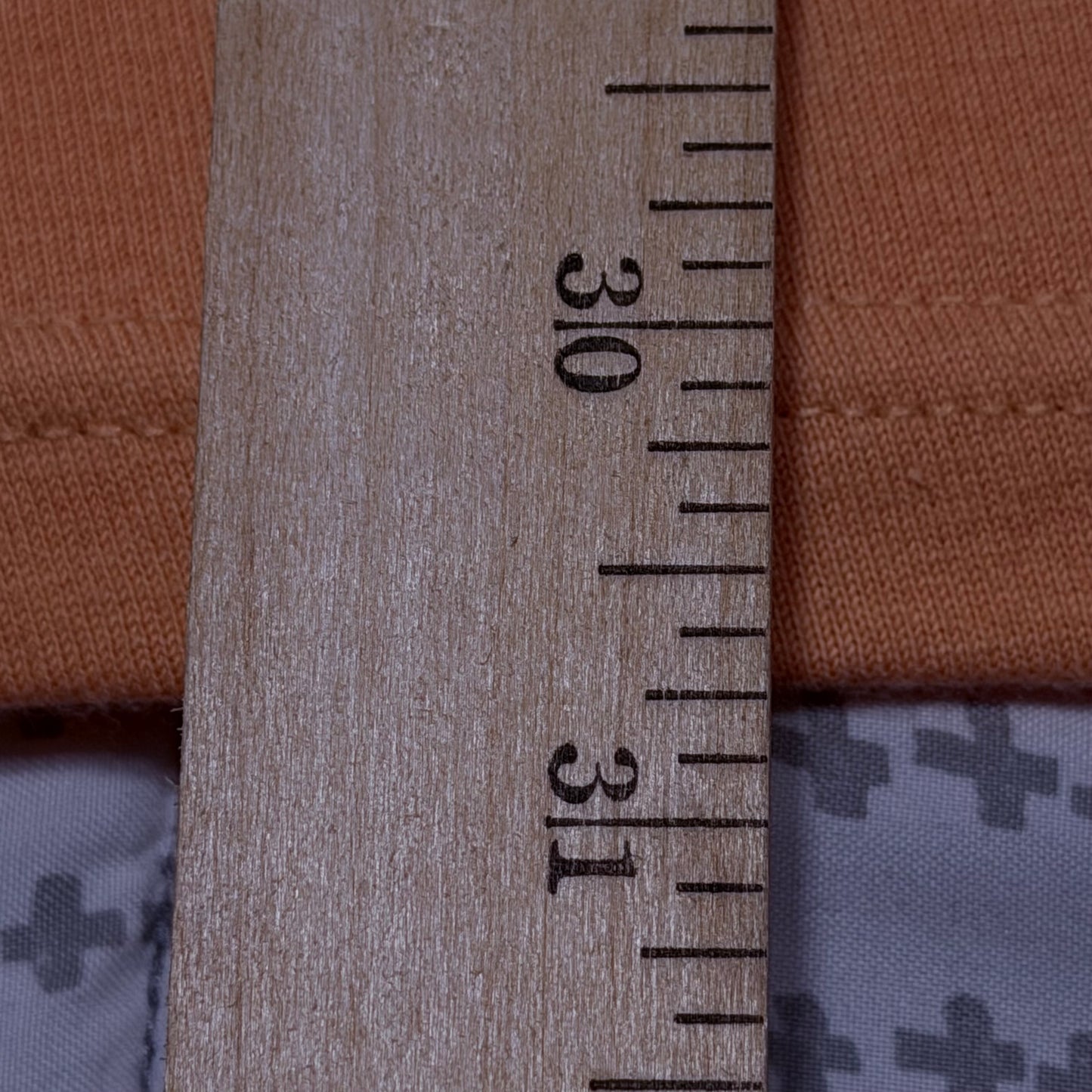 STUSSY HONOLULU LOGO SCRIPT GRAPHIC TEE PEACH XL