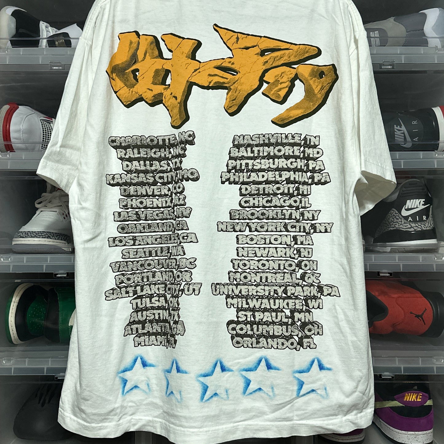 Travis Scott Utopia Circus Maximus Skitzo Tour Tee XL