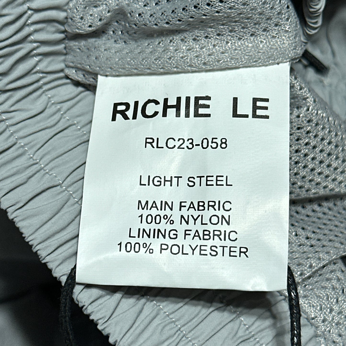 Richie Le Collection Nylon Daily Cargo Shorts