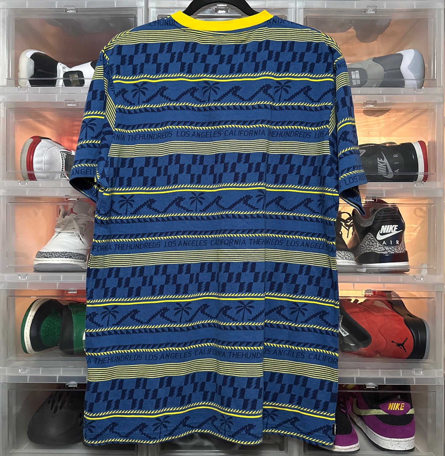 The Hundreds All Over Print Graphic Tee Large