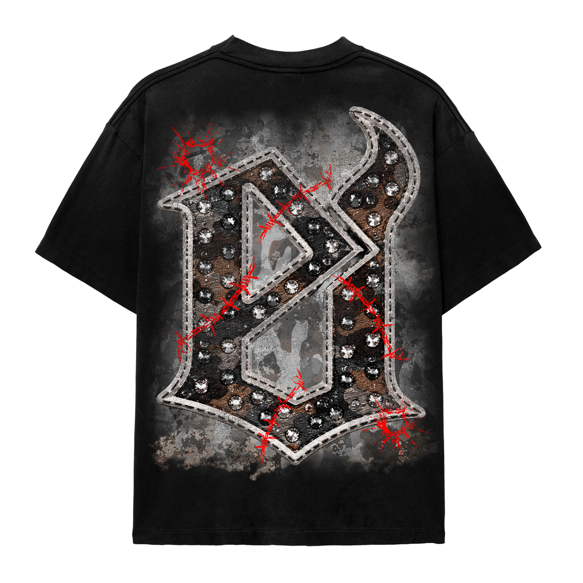 EVIL VICE WAR TEE BLACK