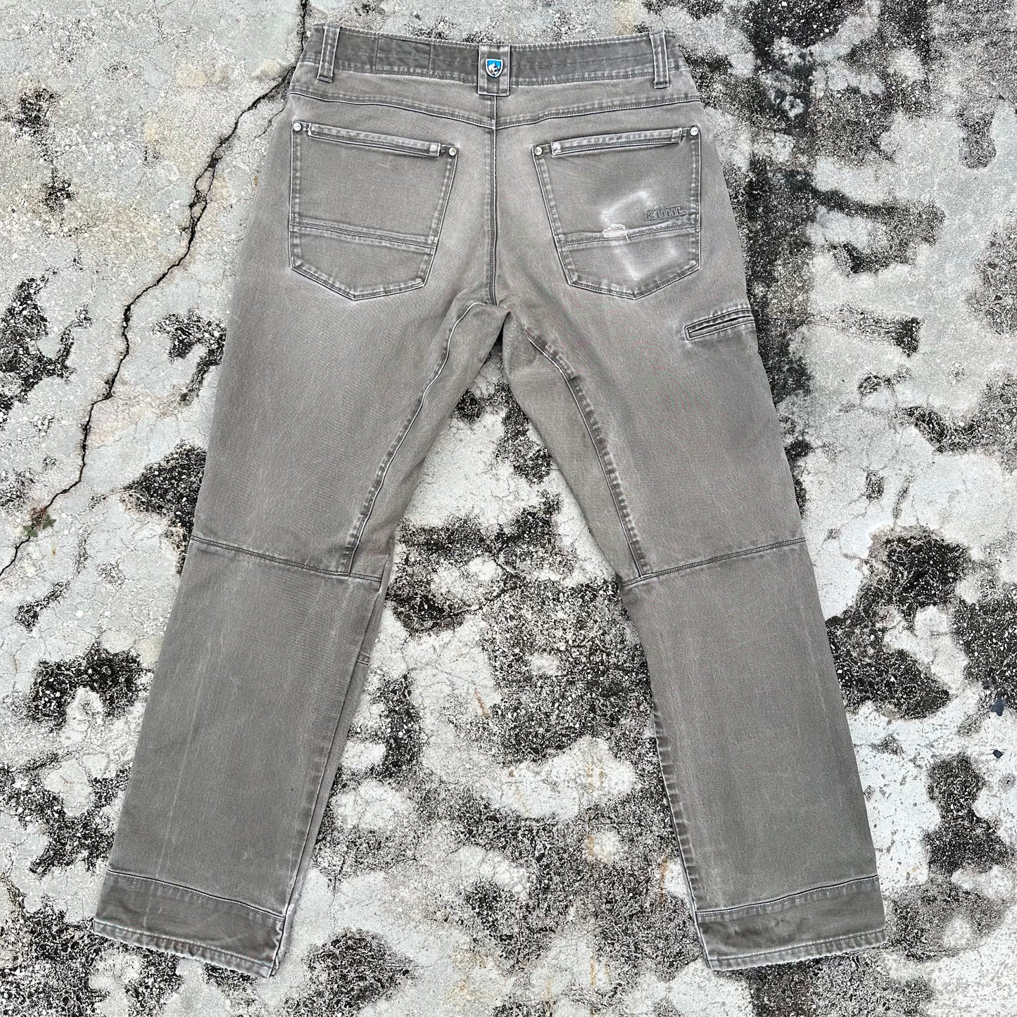 Kuhl Rydr Pants 34x32 Vintage Patina Dye Hiking Ryder Outdoors