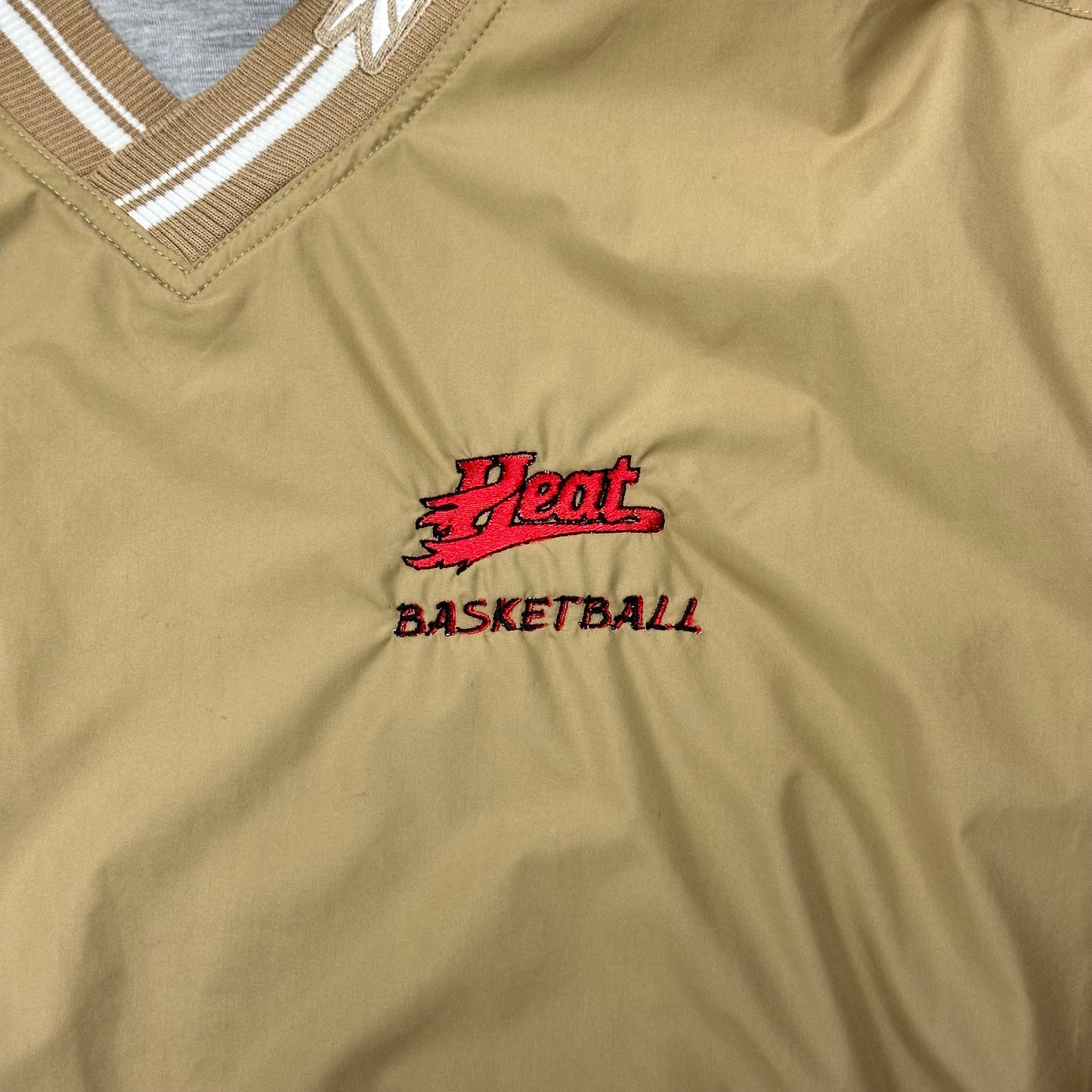 Vintage Reebok Miami Heat Pullover Windbreaker XL