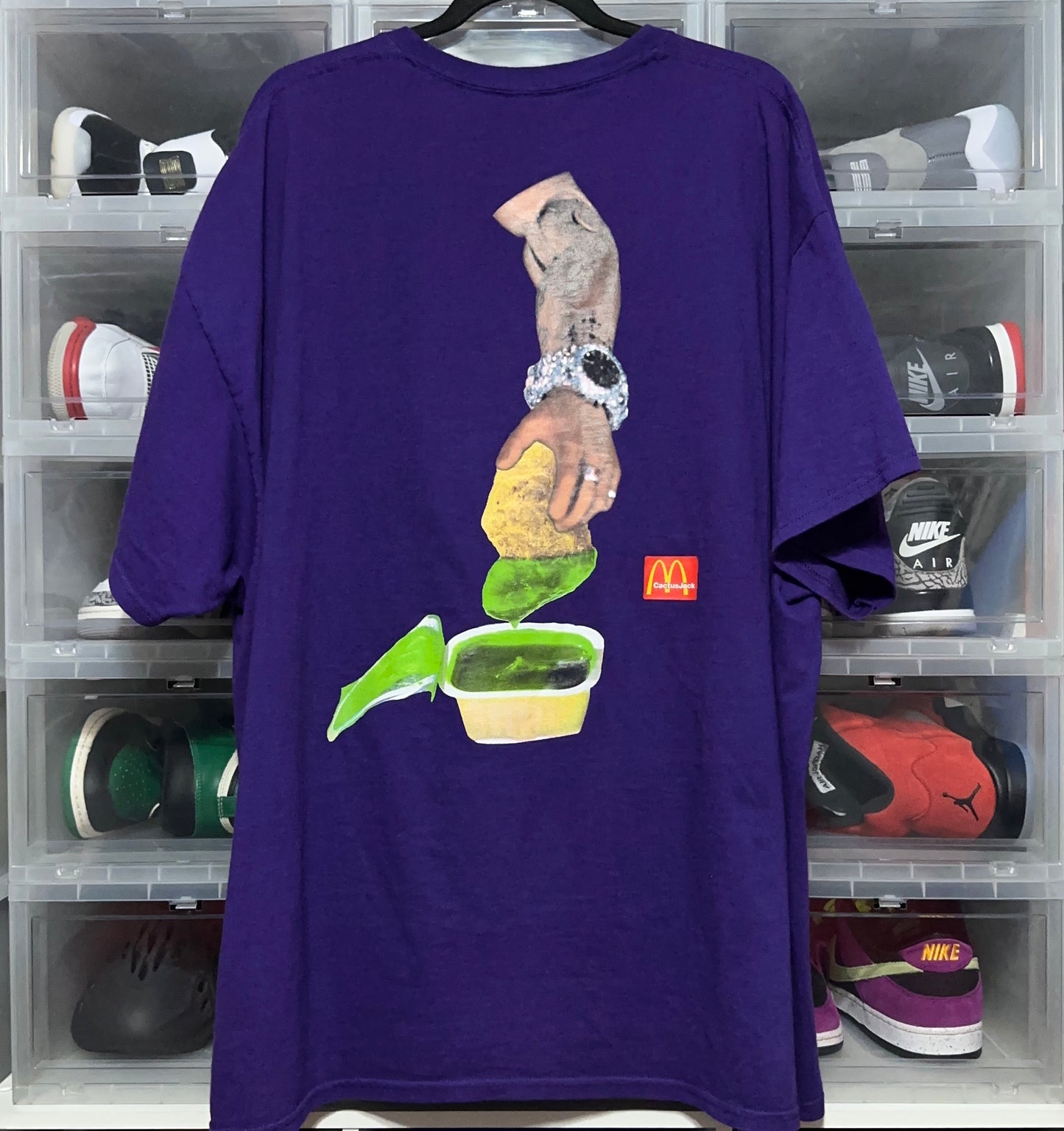 Travis Scott x McDonald's Cactus Jack Sauce T-Shirt XXL
