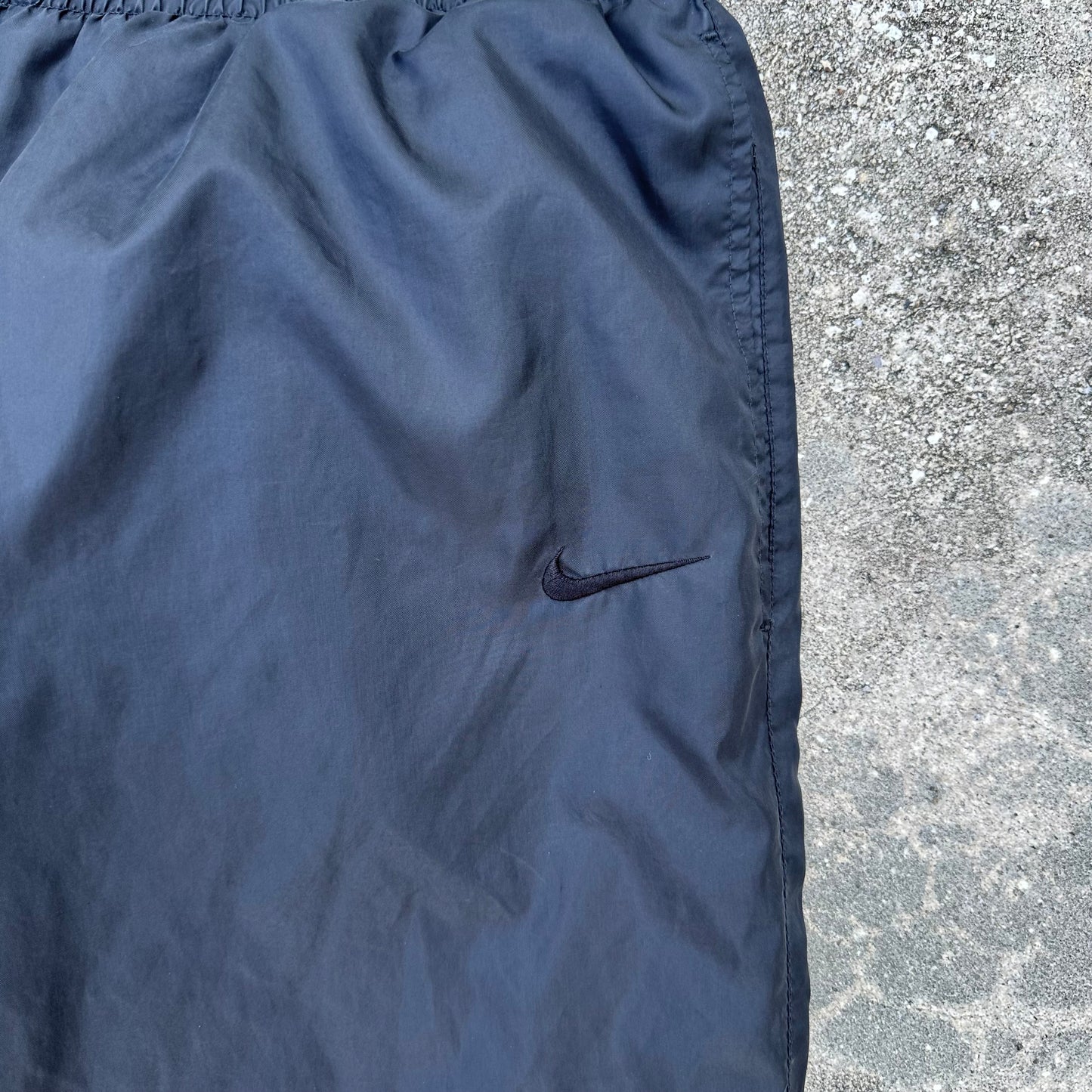 90s Nike Embroidered Swoosh Nylon Track Pants Large