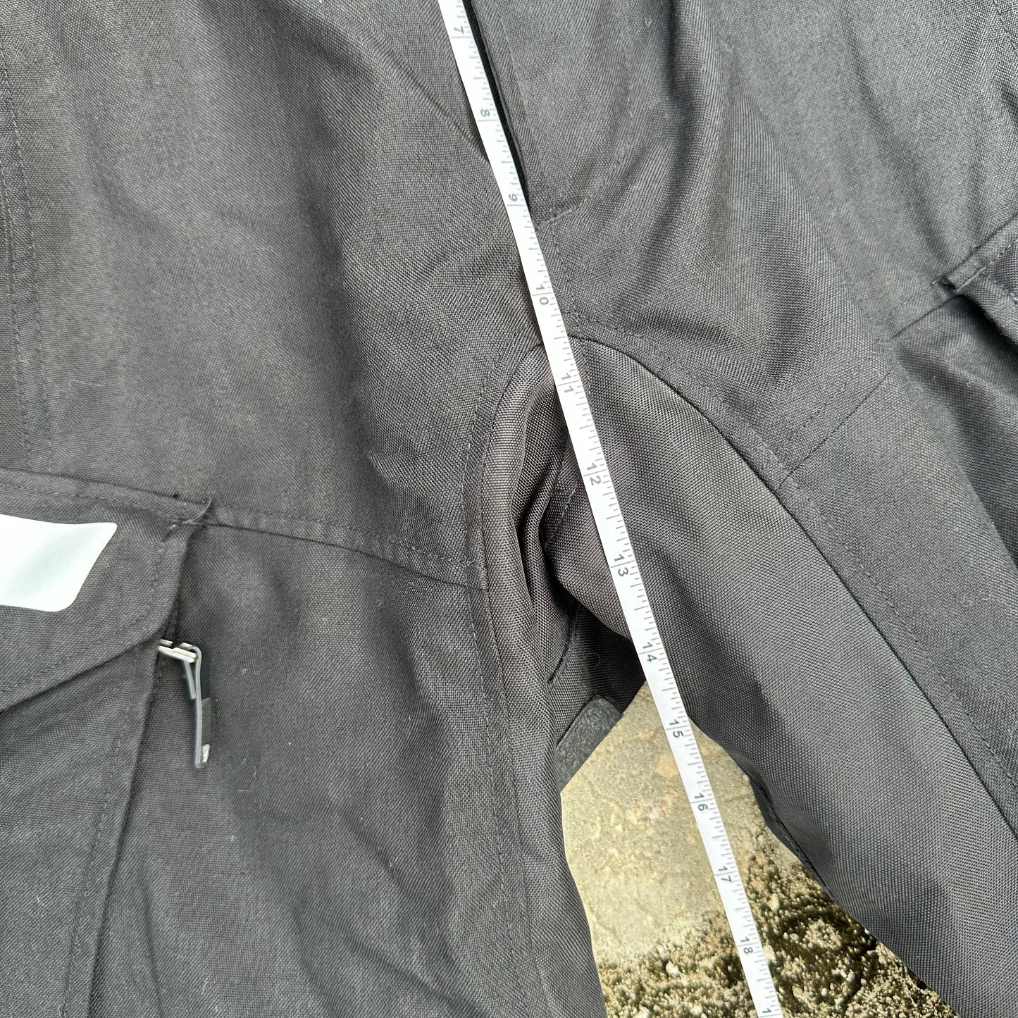 Rev'It Motorcycle Pants Black Hydratex 3L Weatherproof Rider Gear EUC XL