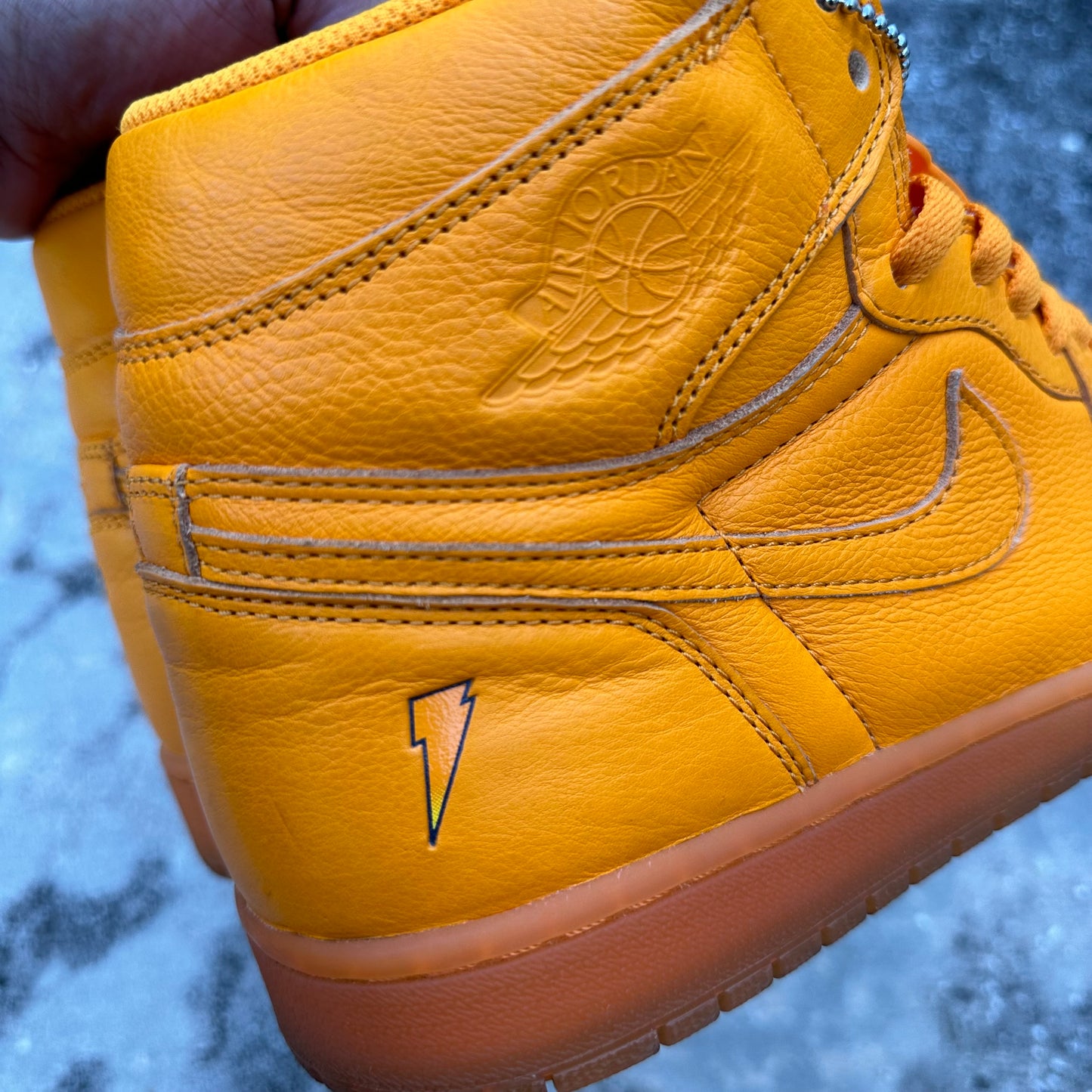 Jordan 1 Retro Gatorade Orange Peel Size 10.5