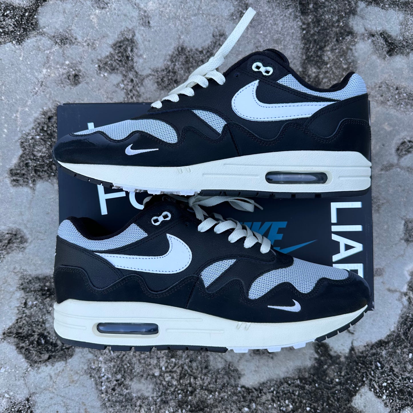 Nike x Patta Air Max 1 Waves Size 11 DQ0299-001
