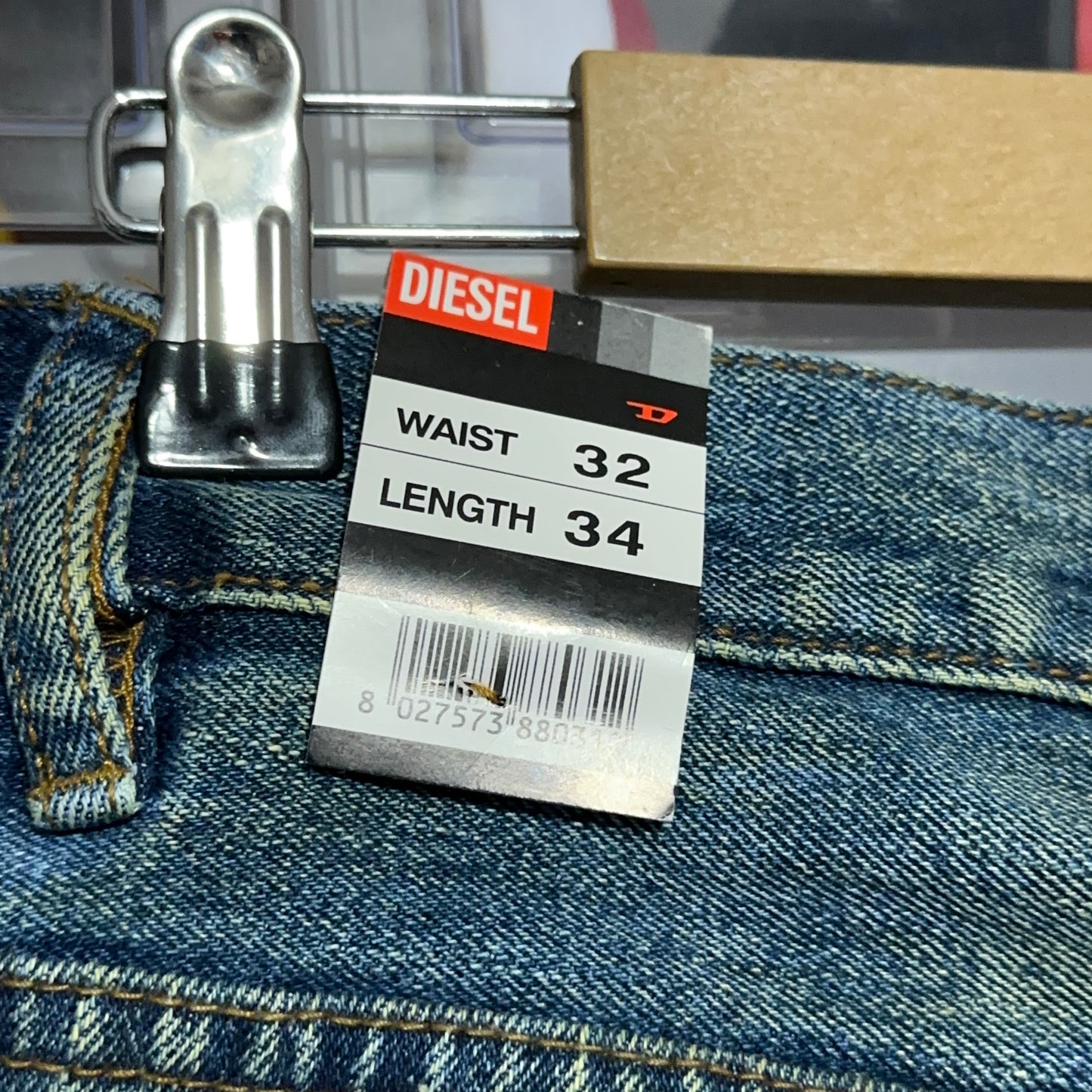Vintage Diesel Kratt Distressed Denim Jeans 32x34