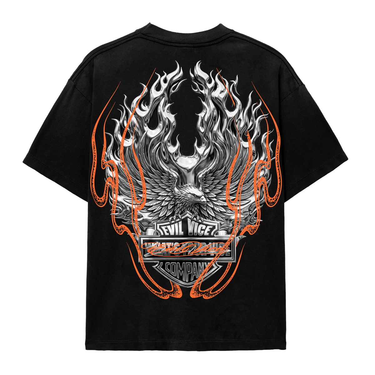 EVIL VICE EV DIVISION TEE BLACK