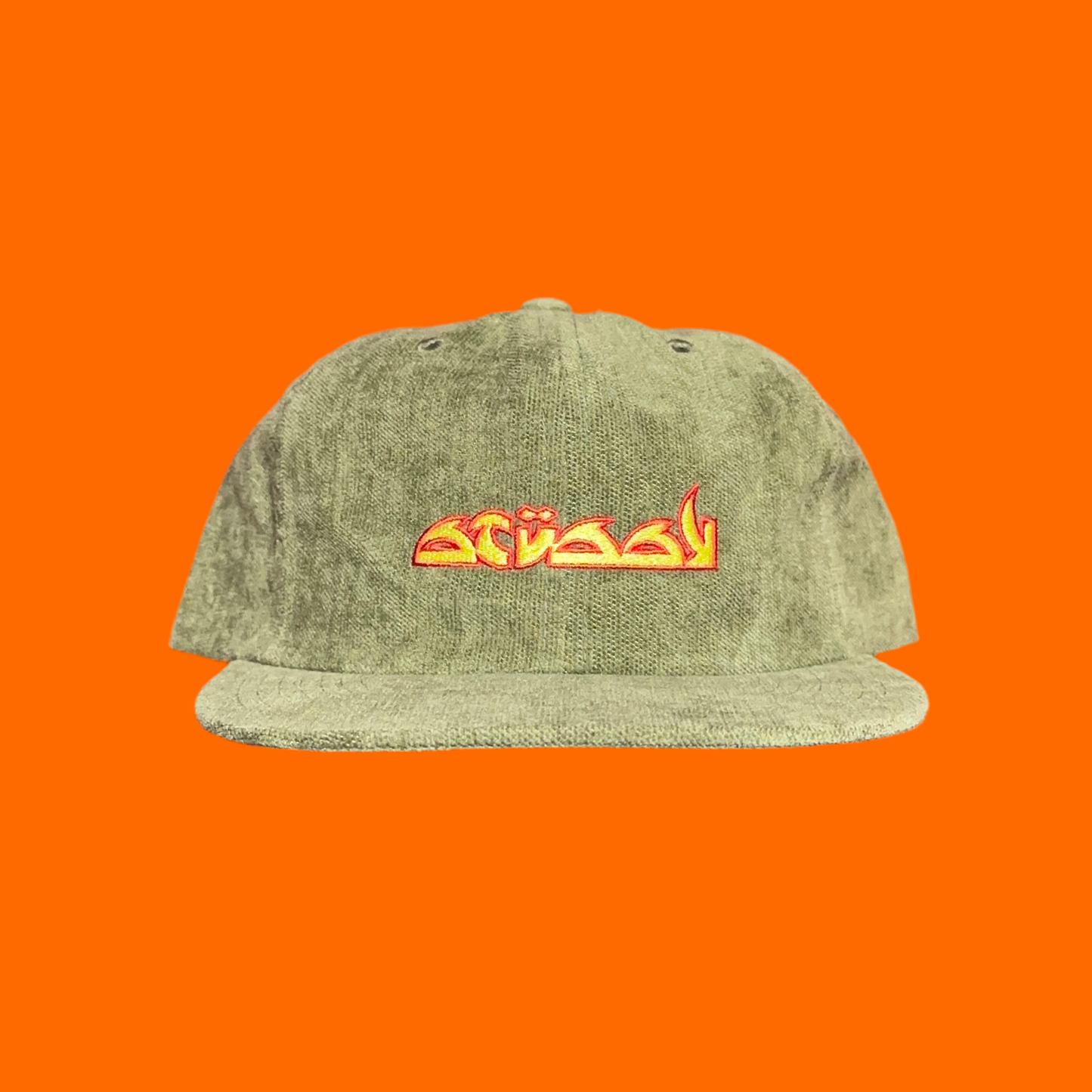 Stussy No Wale Cord Snapback Hat