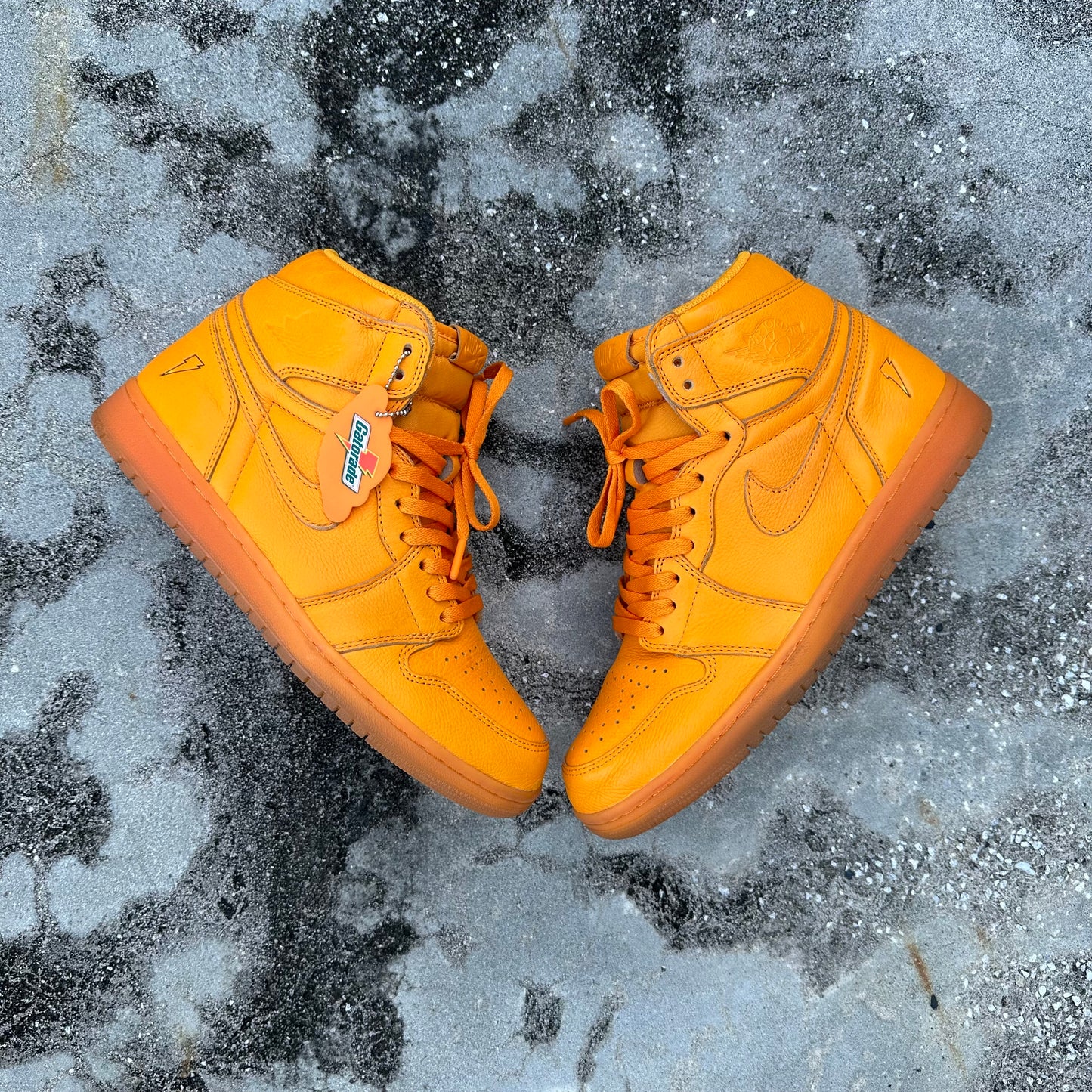 Jordan 1 Retro Gatorade Orange Peel Size 10.5