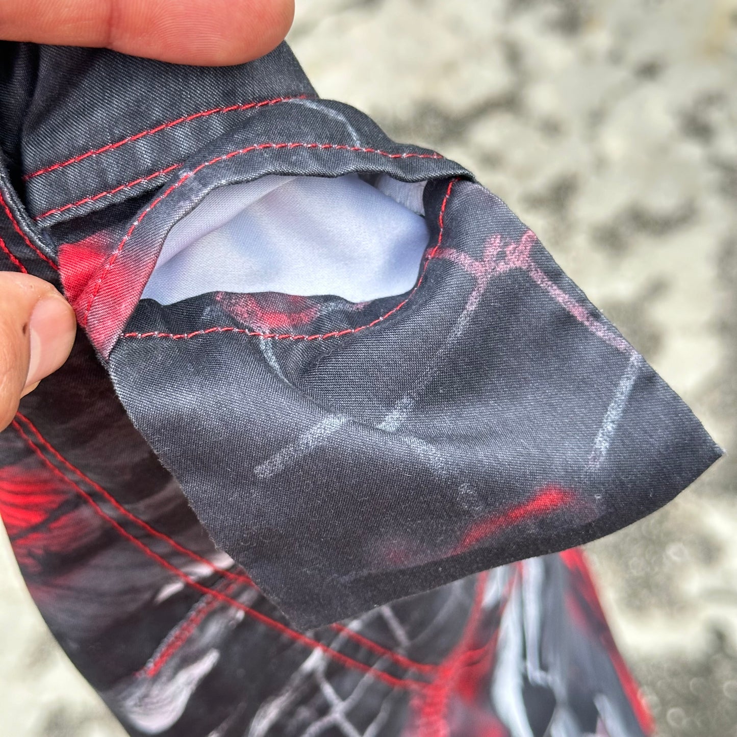 Y2K MMA Elite Tapout Board Shorts Large