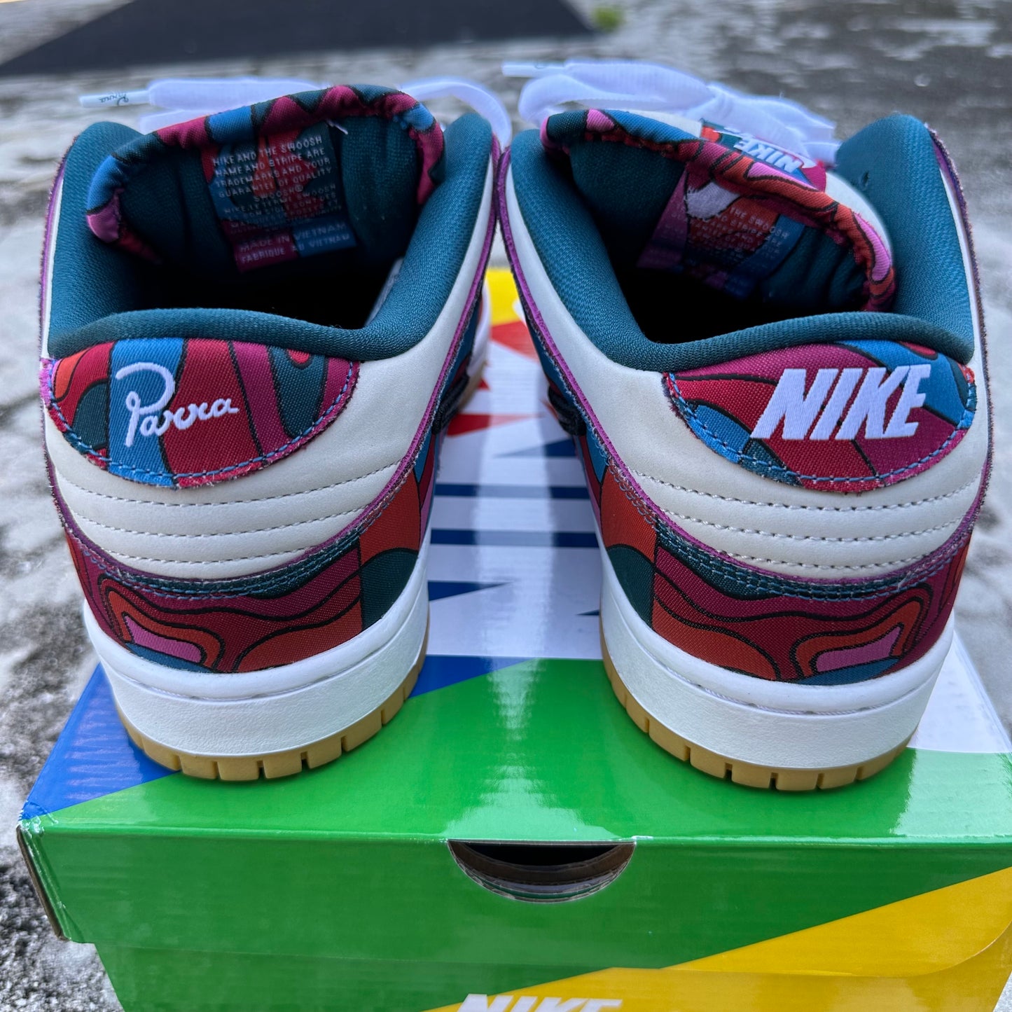Nike Dunk SB Parra Abstract Art Size 11.5 DH7695-600
