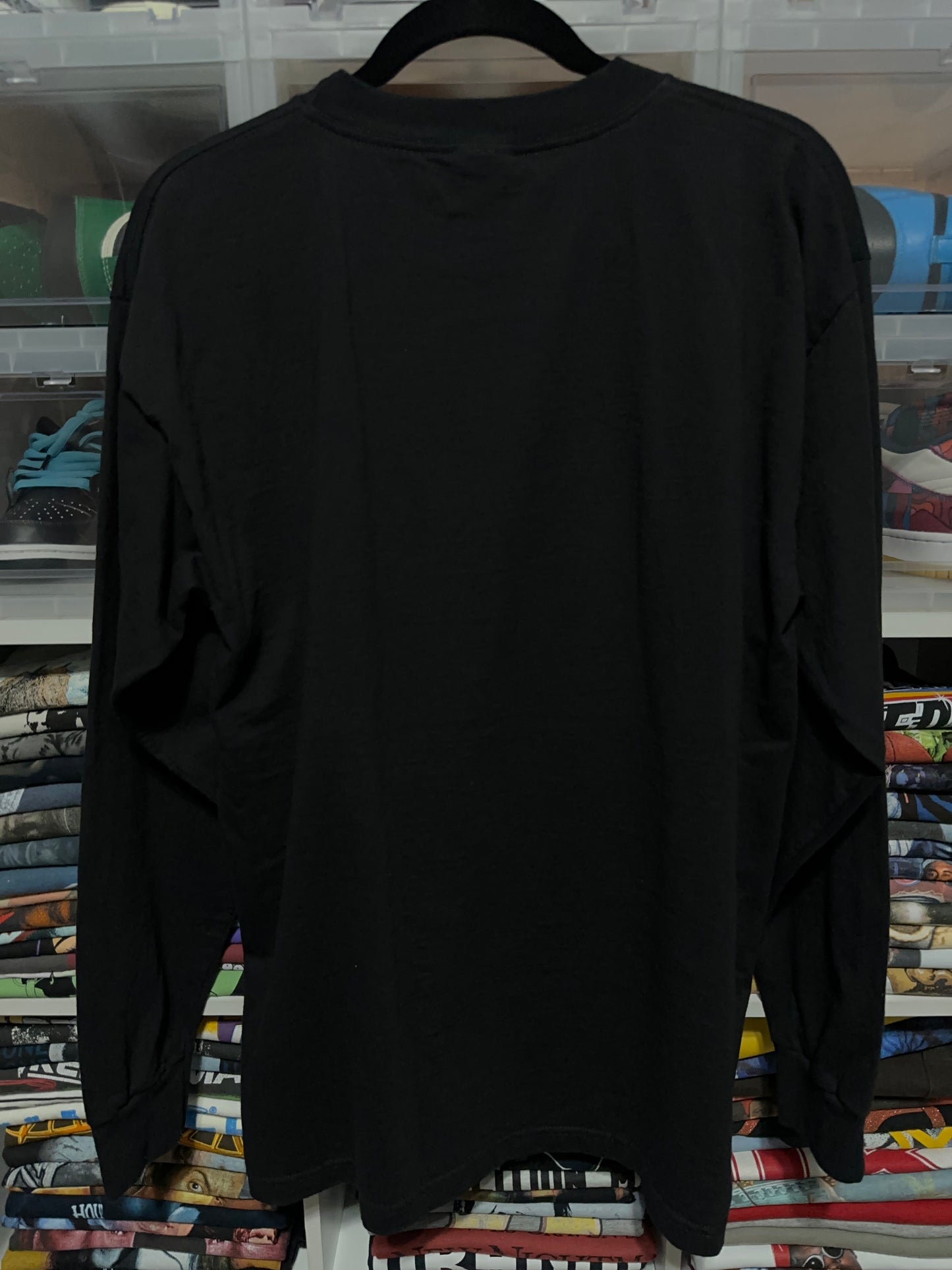 WWF Stone Cold Steve Austin Don't Trust Anybody Long Sleeve Graphic Tee Large