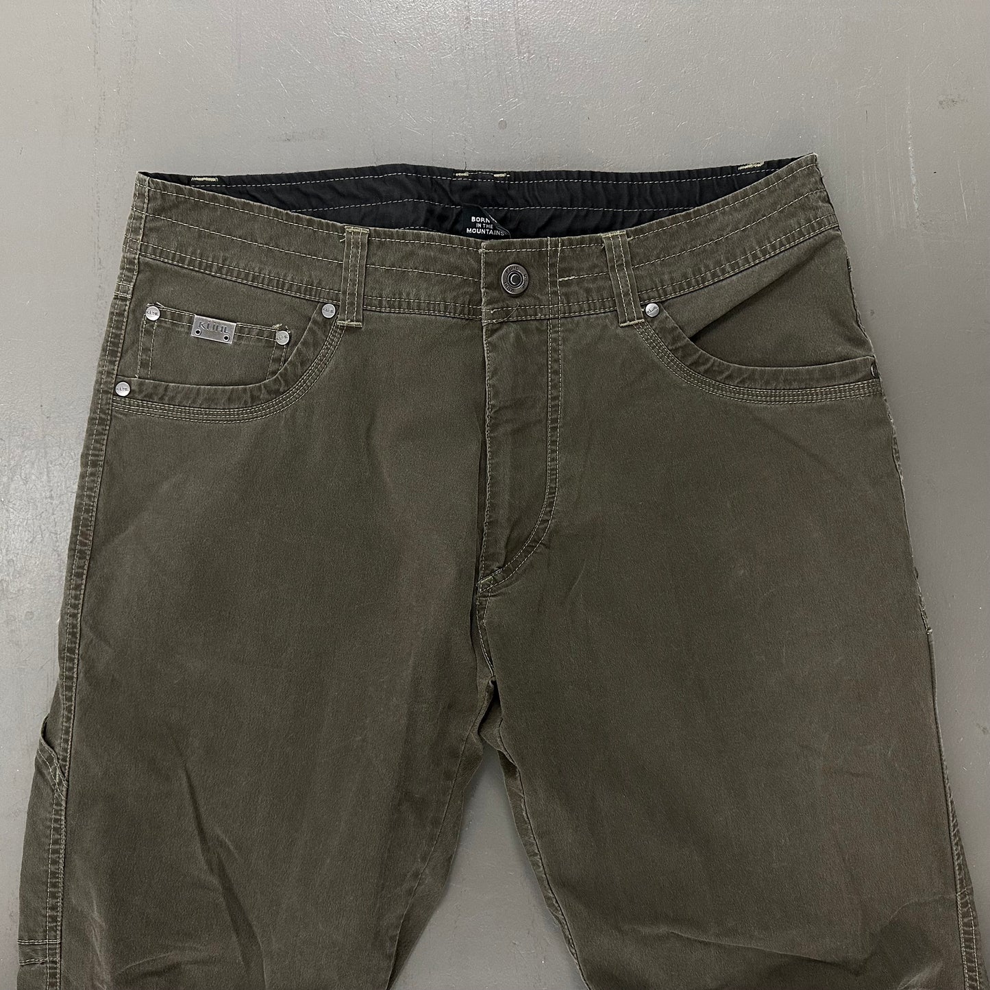 Kuhl Revolvr Vintage Patina Dye Hiking Pants Size 34x34
