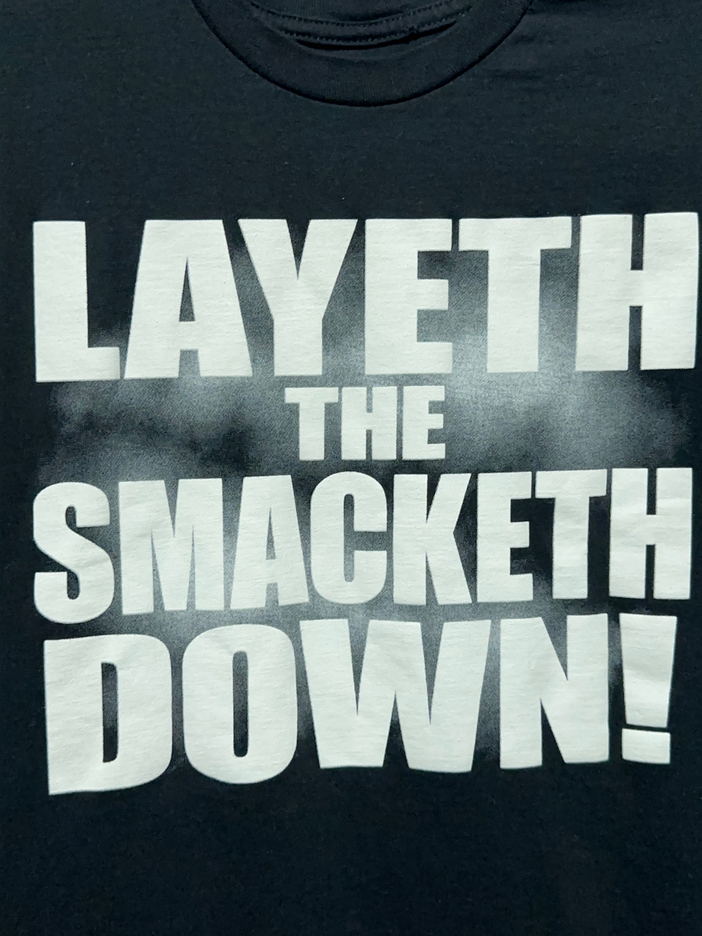 WWE The Rock Layeth The Smacketh Down XL
