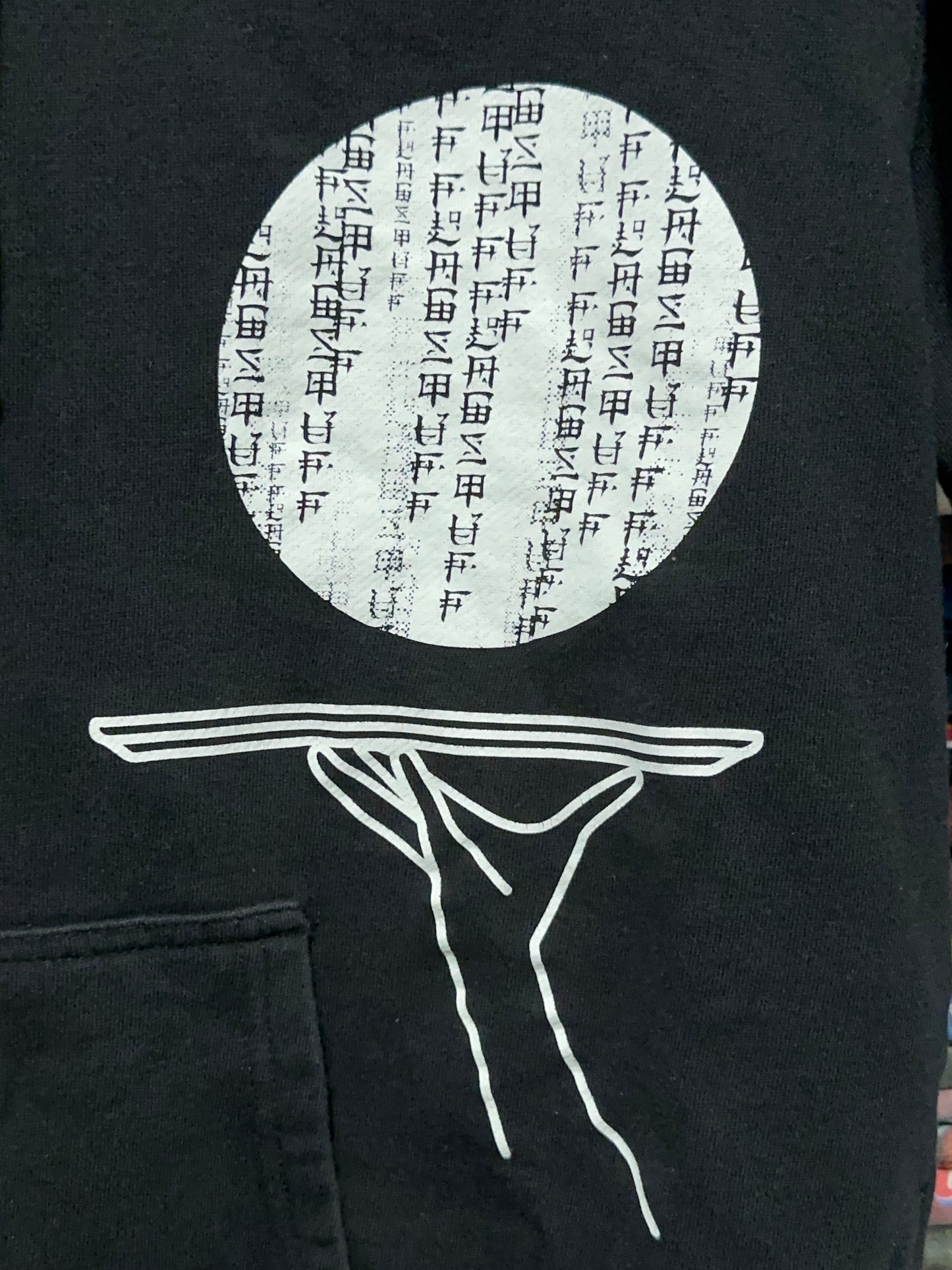 Beams x Flagstuff Anime Girl Collab Hoodie XL
