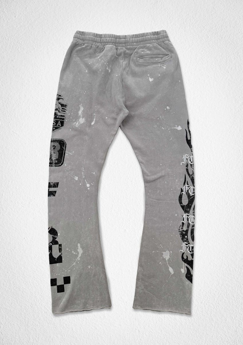 FIRST ROW NO LIMITS NO REGRETS FLARE JOGGER