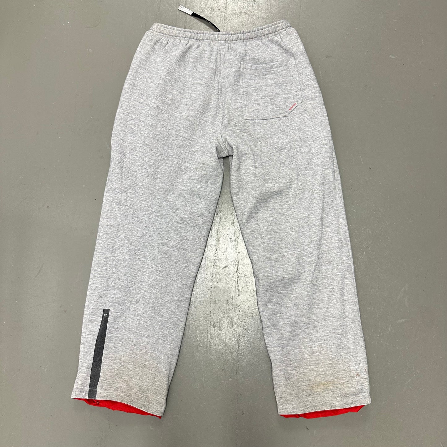 Y2K Ecko Unltd Reversible Baggy Parachute Pants XXL