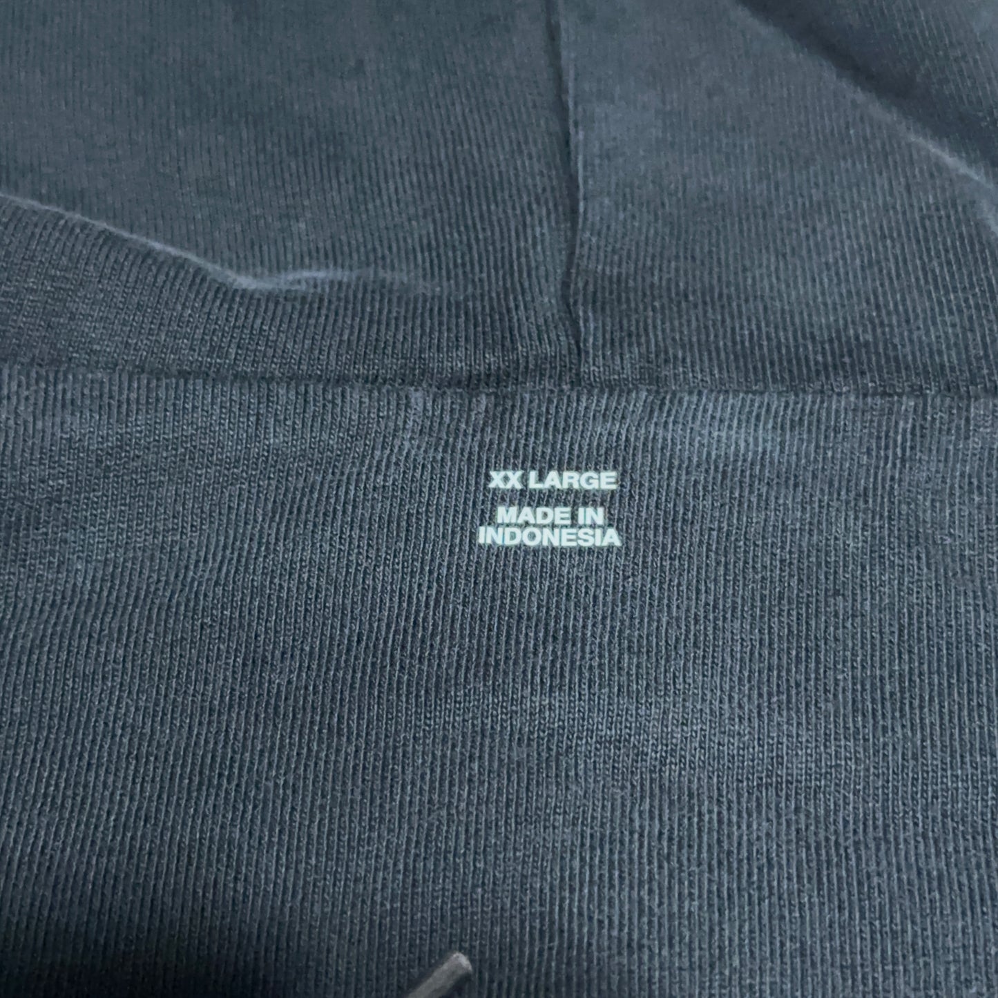 Yeezy GAP Zip Up Hoodie Unreleased Poetic Black XXL