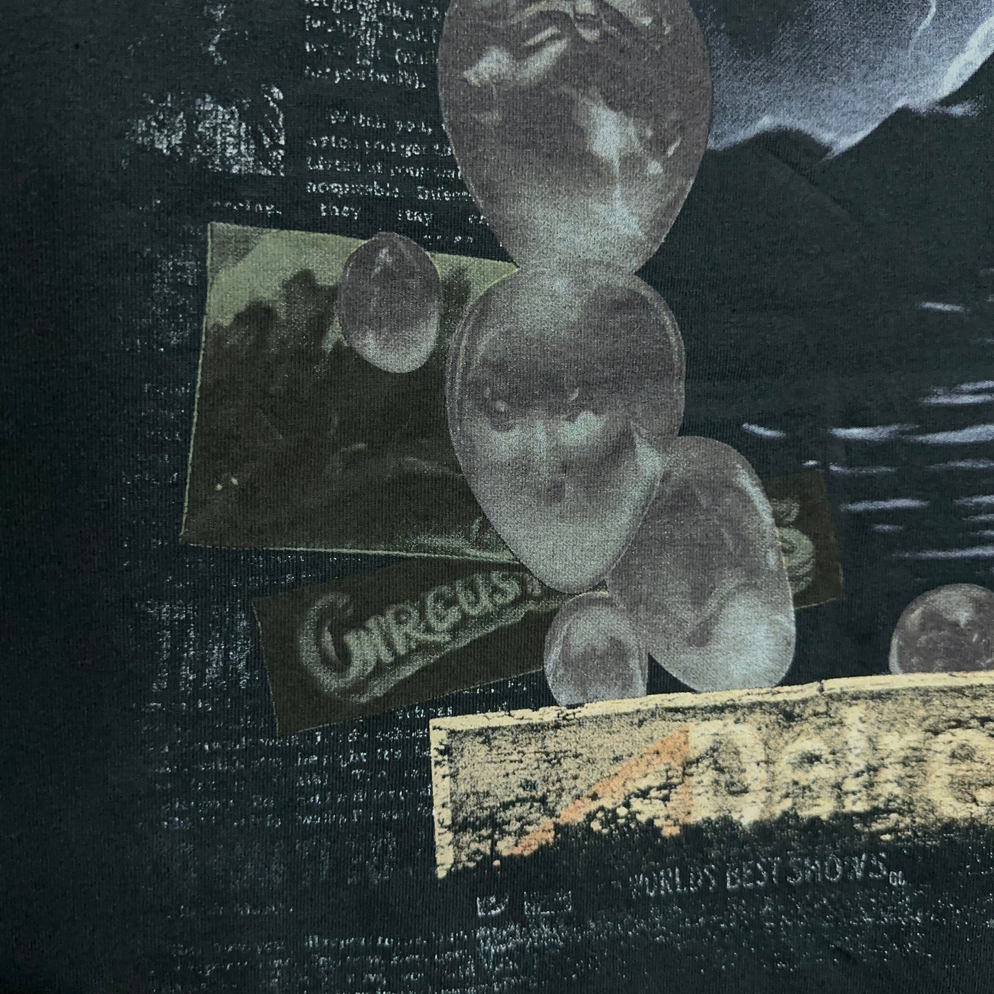 Travis Scott Utopia Circus Maximus Delestro Echoes Tour Tee Large