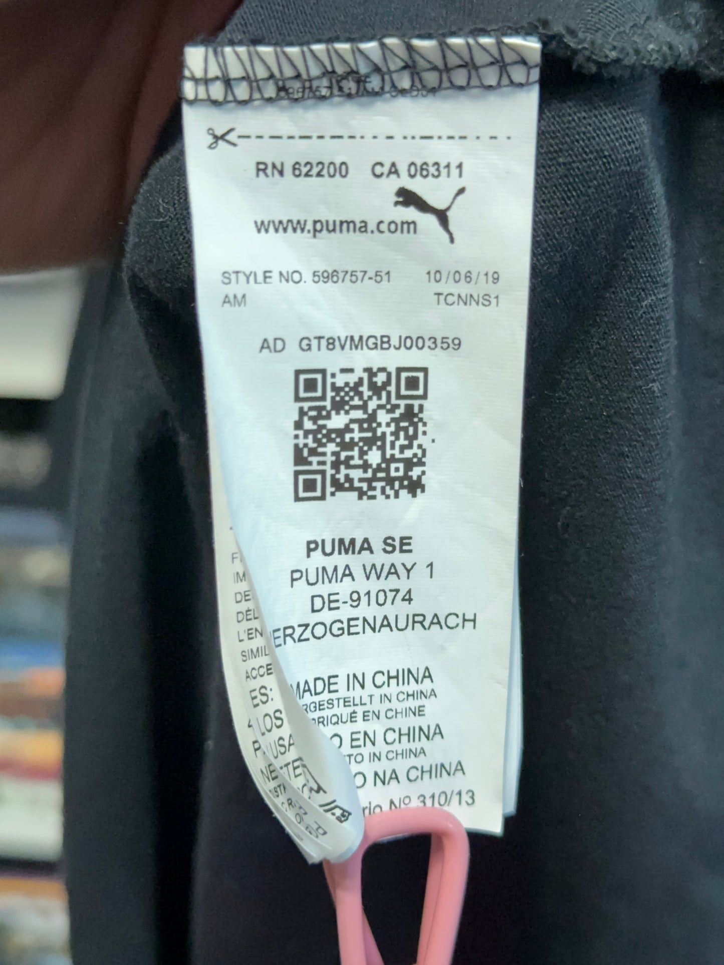 Rhude x Puma Spellout Logo Graphic Tee XXL
