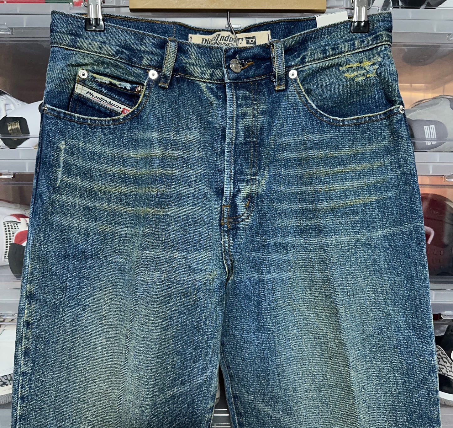 Vintage Diesel Kratt Distressed Denim Jeans 32x34