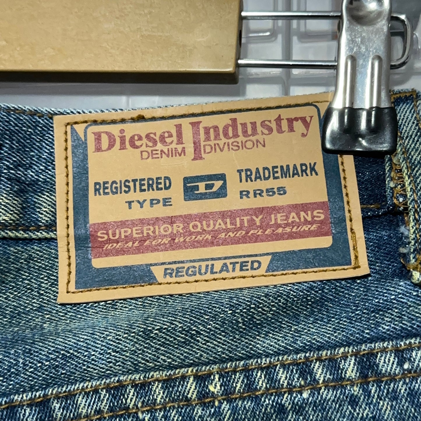 Vintage Diesel Kratt Distressed Denim Jeans 32x34