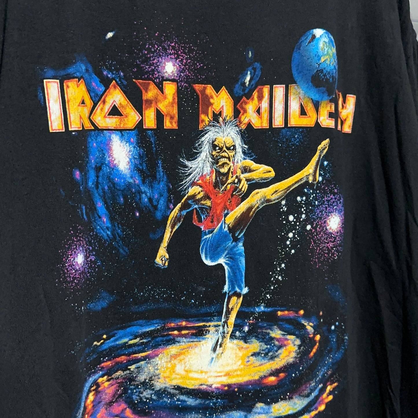 Vintage 1998 Iron Maiden Virtual World Tour Band Tee XL