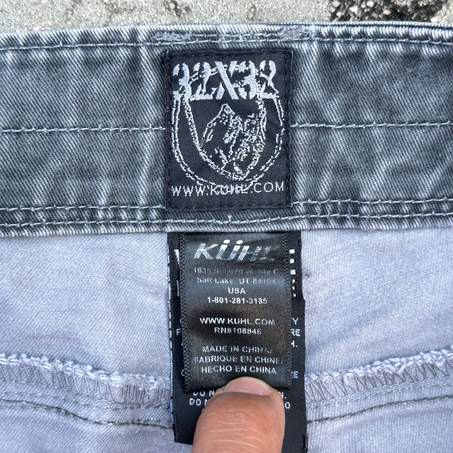 Kuhl Outdoor Rydr Pants Vintage Patina Dye 32x32