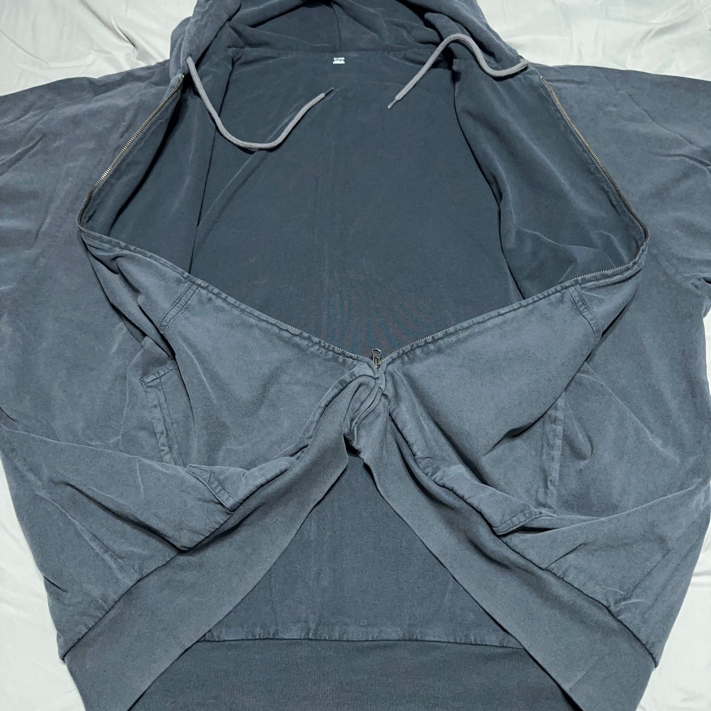 Yeezy GAP Zip Up Hoodie Unreleased Poetic Black XXL