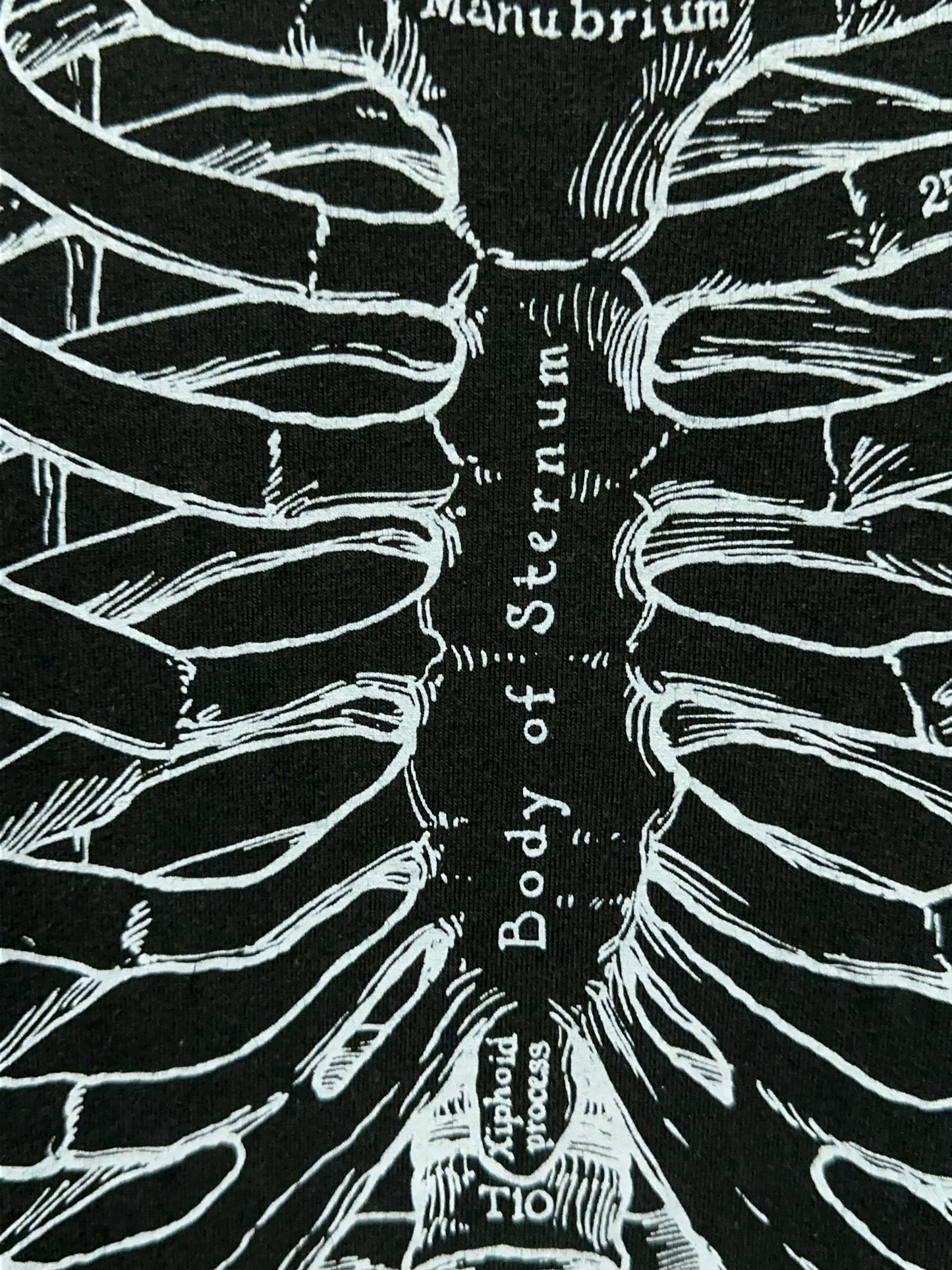90s Leslie Arwin Skeleton All Over Print Tee XL