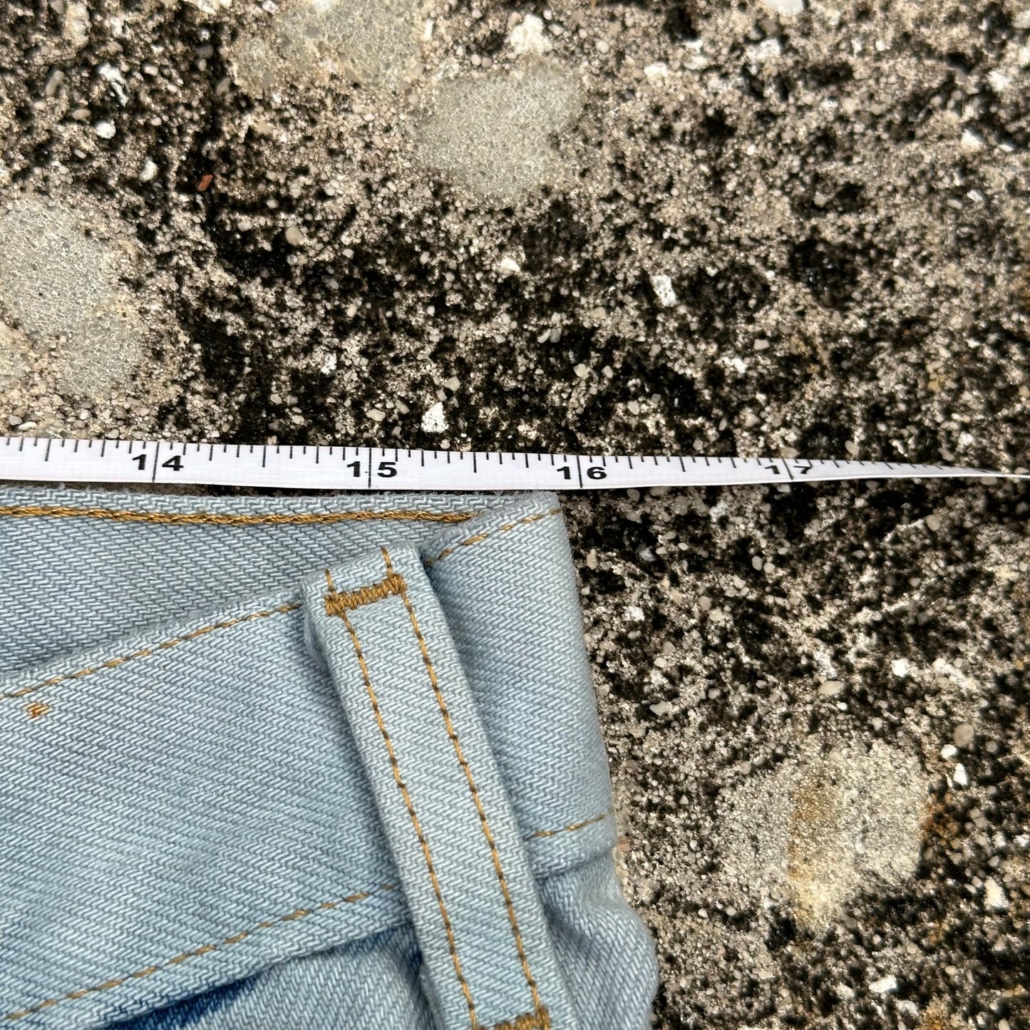 Carhartt x Tyliar Jeans 32x32 Acid Wash Blue Reworked Denim