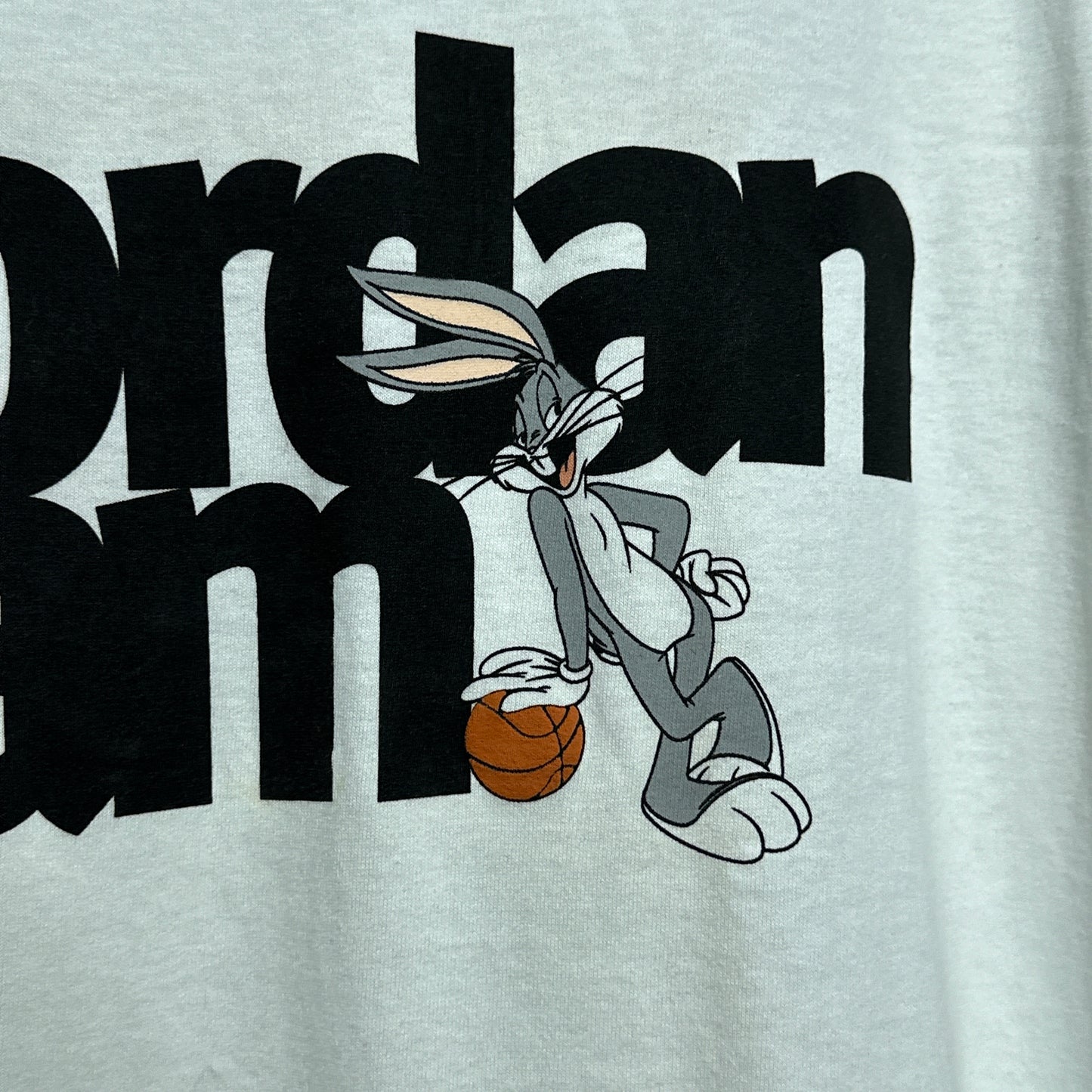 Vintage 90s Space Jam Michael Jordan Bugs Bunny Jordan Jam Graphic Tee XL