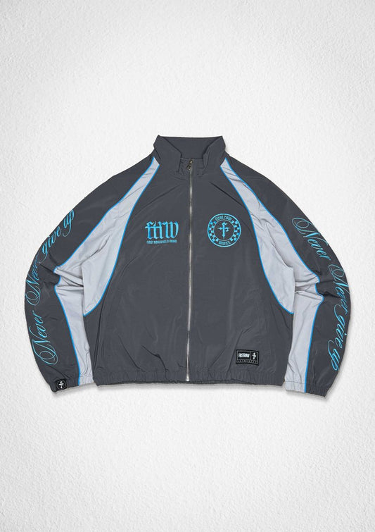 STATE OF MIND TRACK JACKET GREY