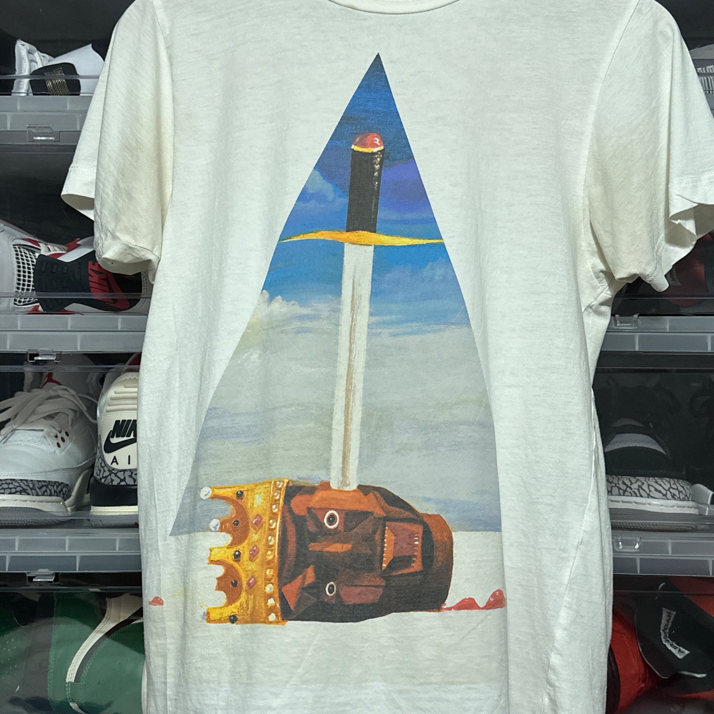 Kanye West My Beautiful Dark Twisted Fantasy George Condo Art Tour Merch T-Shirt