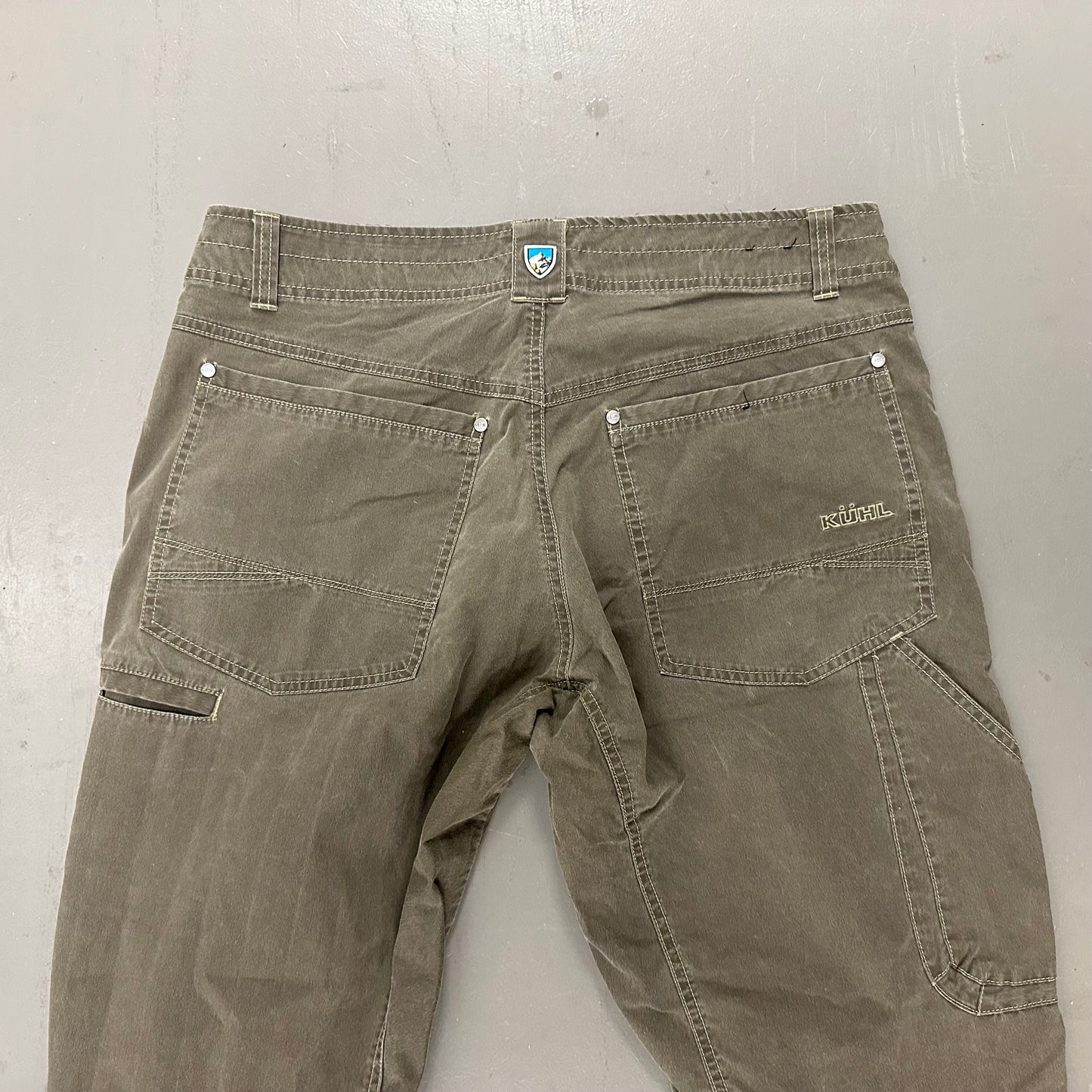 Kuhl Revolvr Vintage Patina Dye Hiking Pants Size 34x34
