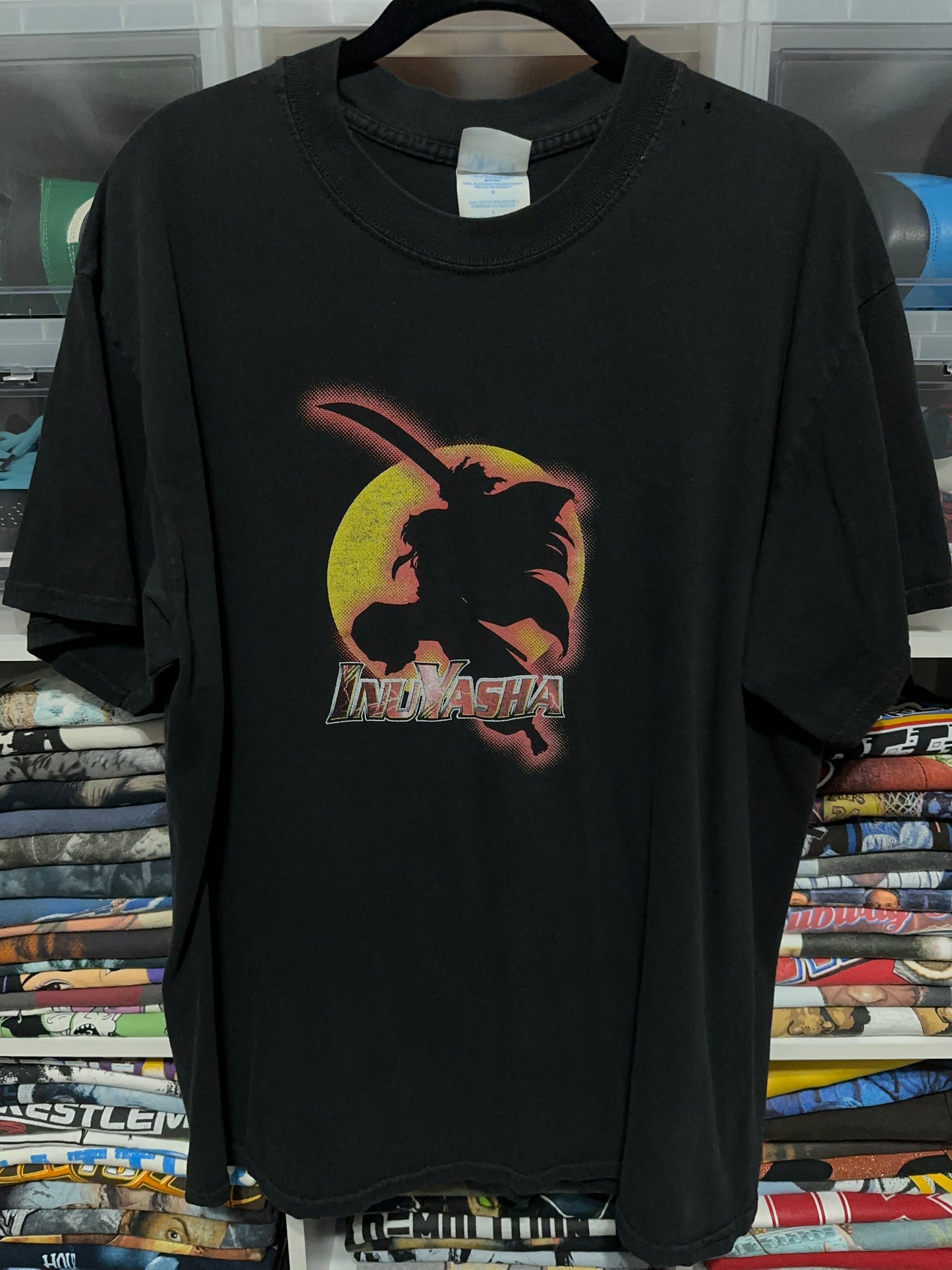 Y2K Inuyasha Anime Graphic Tee Large