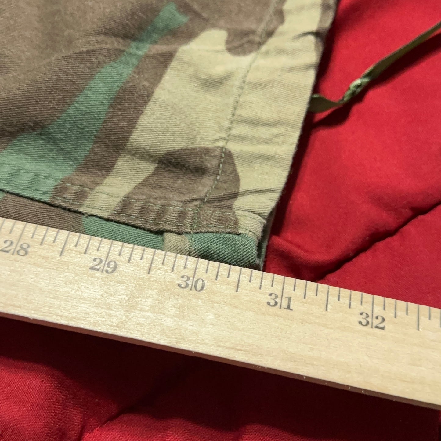 2000s Military Woodland Camo Cargo Pants Size Medium