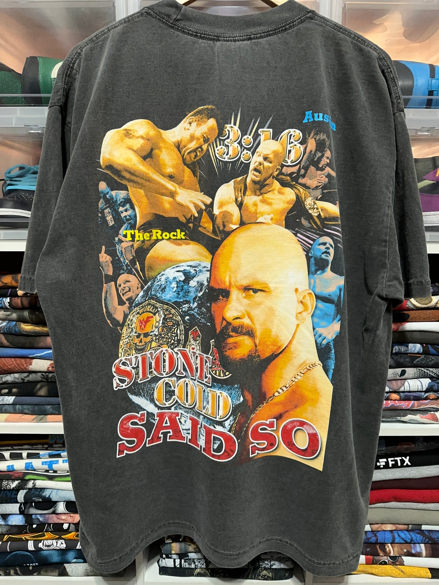 Stone Cold Steve Austin 3:16 Rap Tee XL